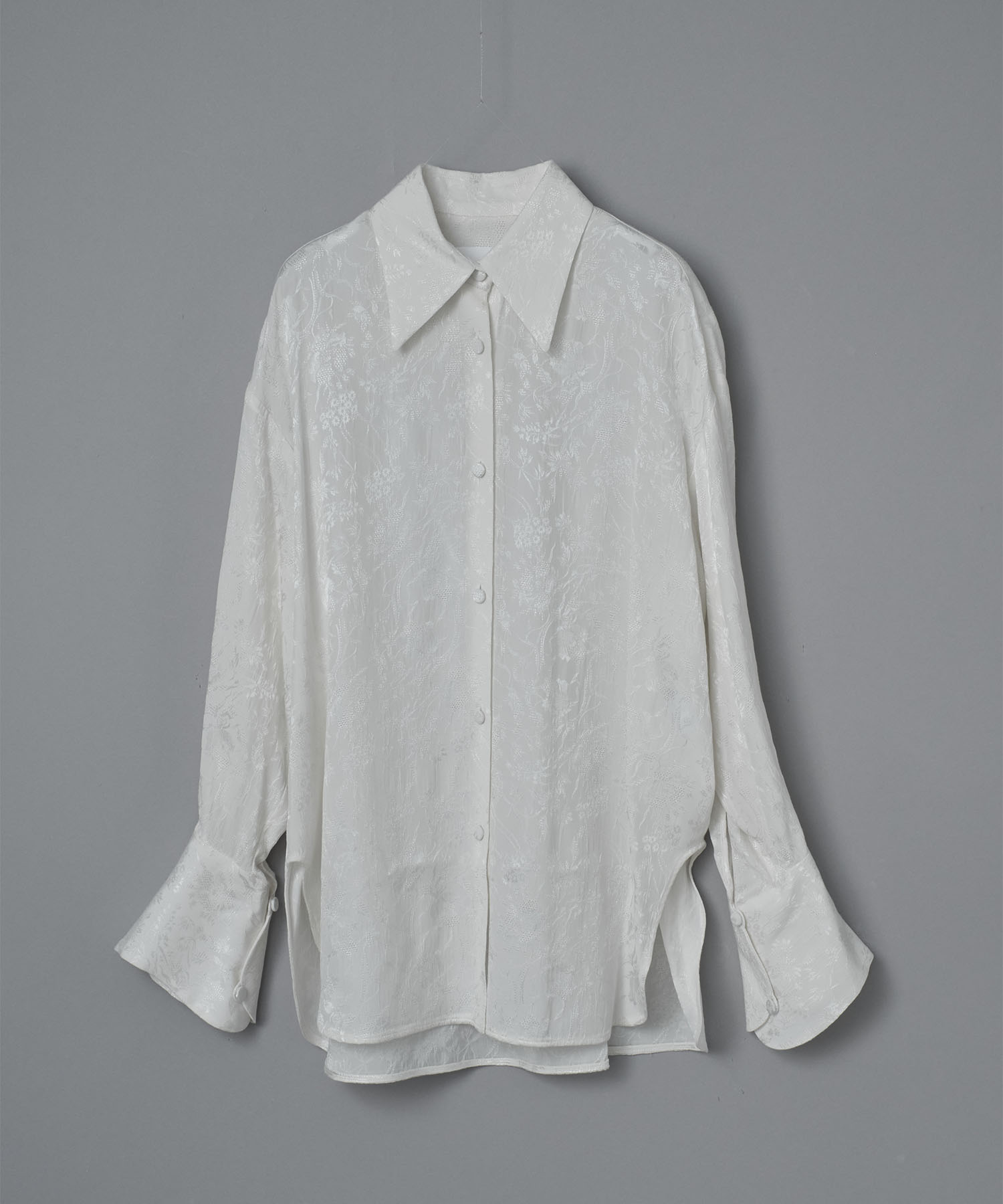 Floral Jacquard Shirt Mame Kurogouchi