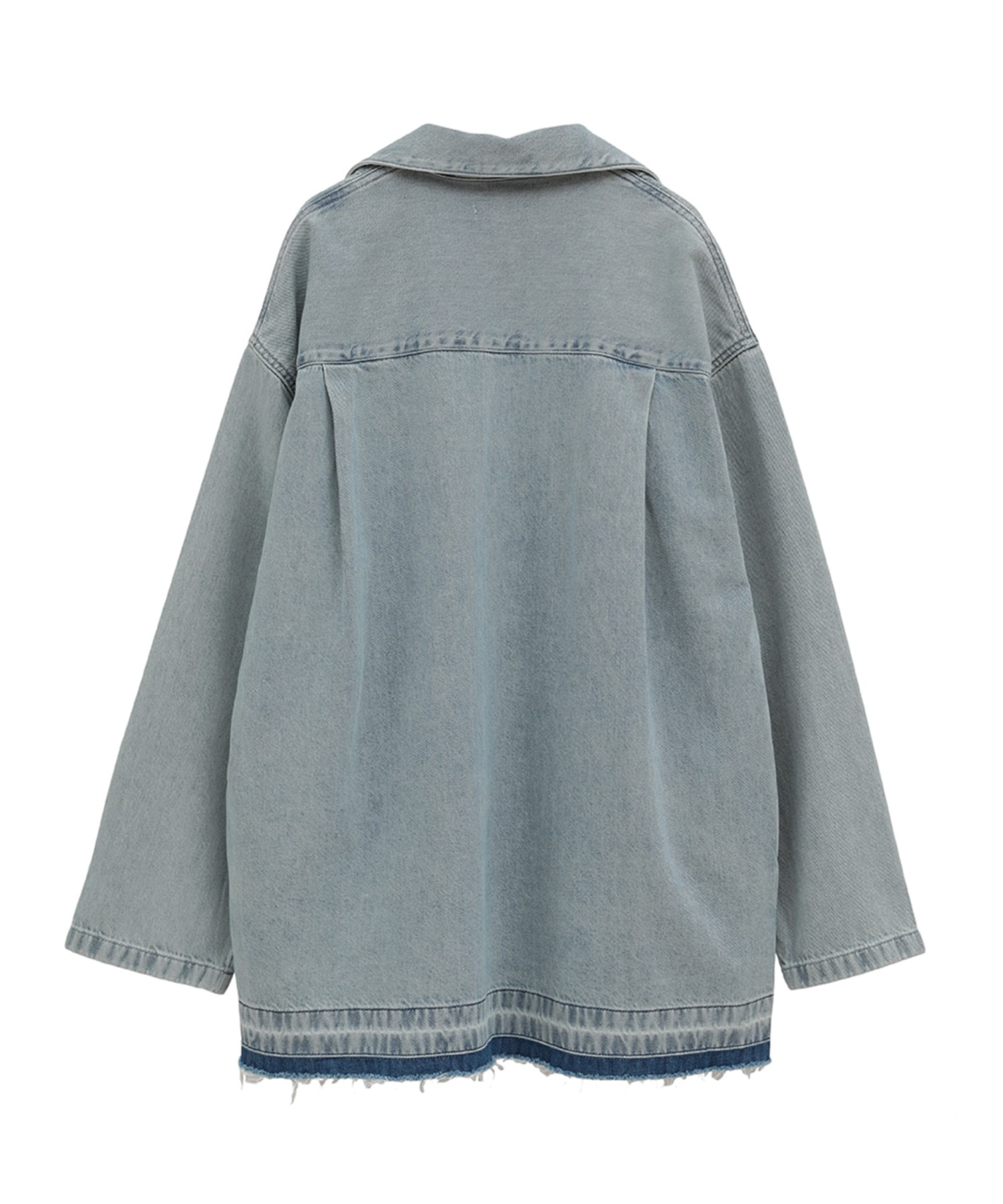 DENIM OVER SKIPPER SHIRTS CLANE