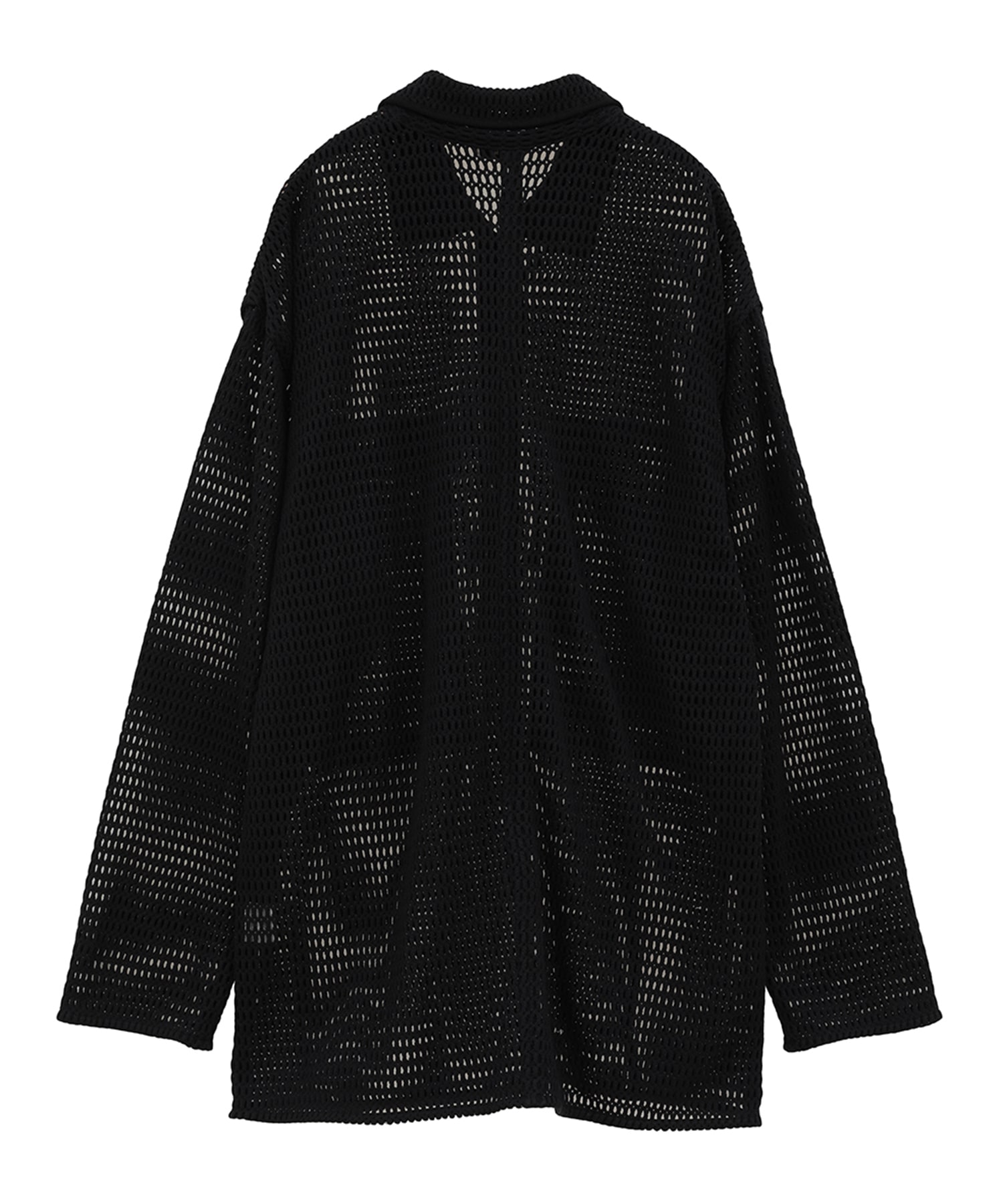 MESH POCKET OVER SHIRTS CLANE