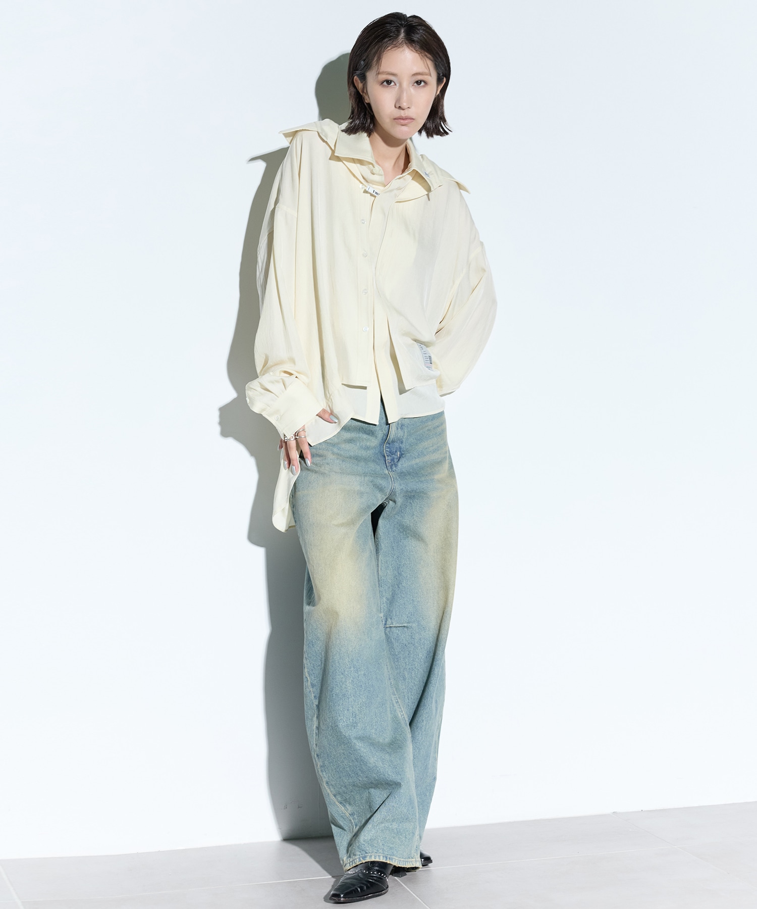 DOUBLE LAYERED SHIRTS Maison MIHARA YASUHIRO