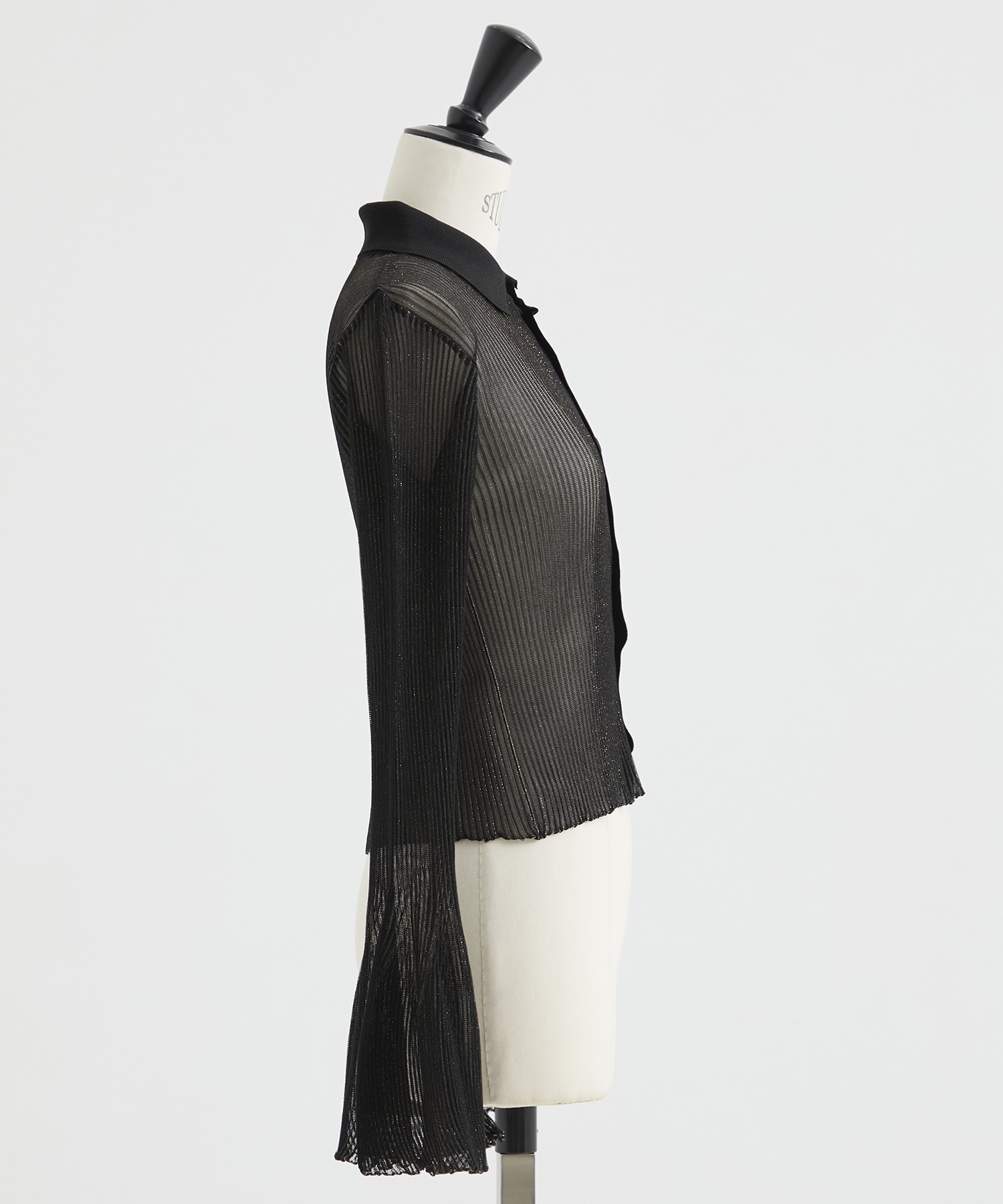 HYPHA LUCENT GLITTER SHIRT CARDIGAN CFCL