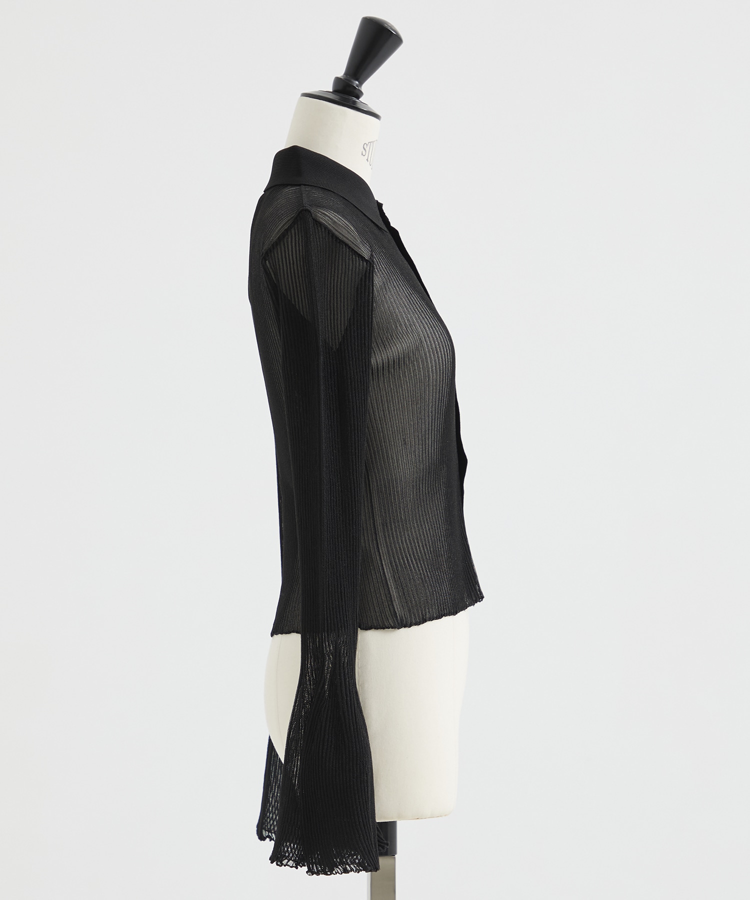 HYPHA LUCENT GLITTER SHIRT CARDIGAN CFCL