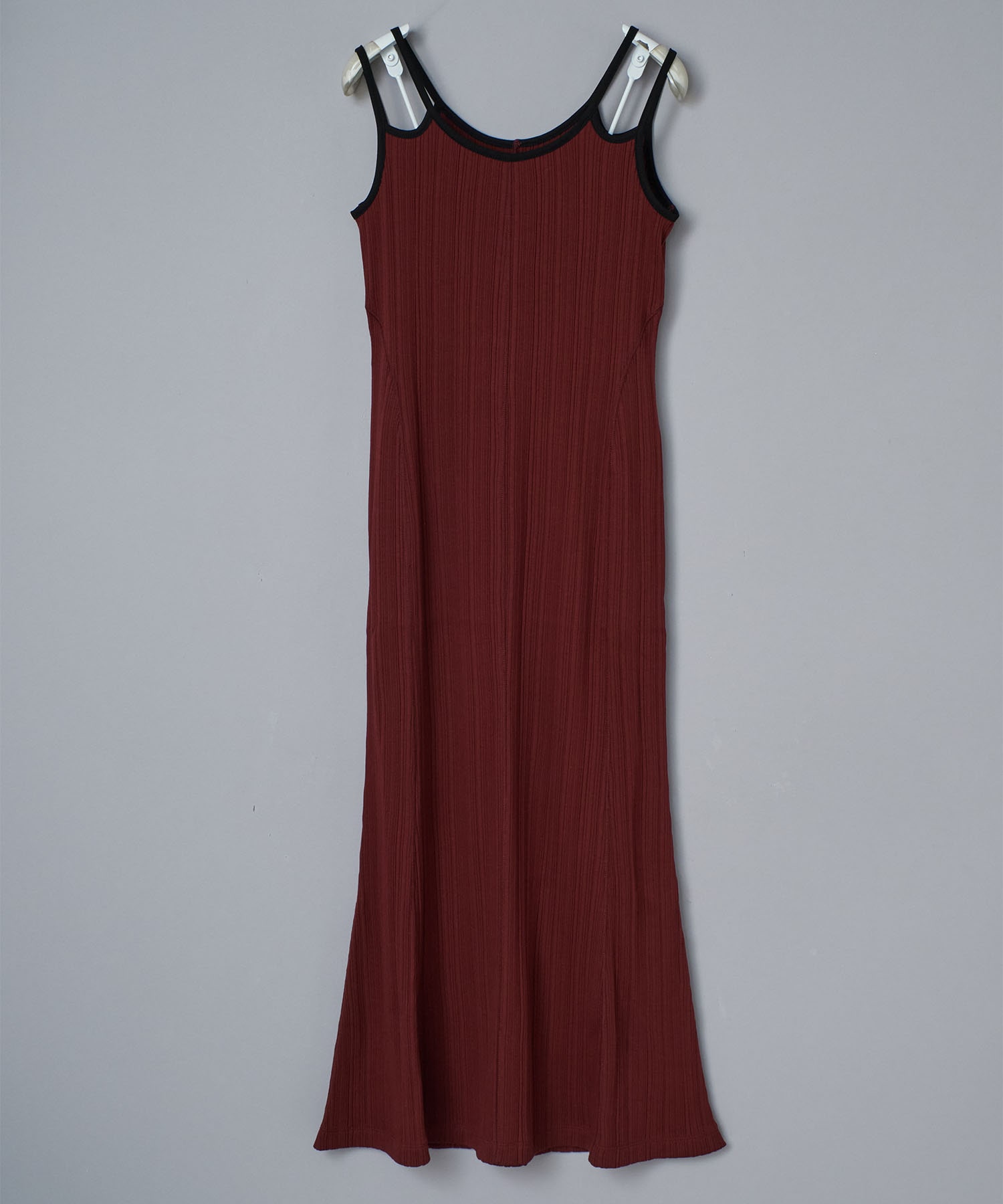 Random Ribbed Organic Cotton 2way Dress Mame Kurogouchi
