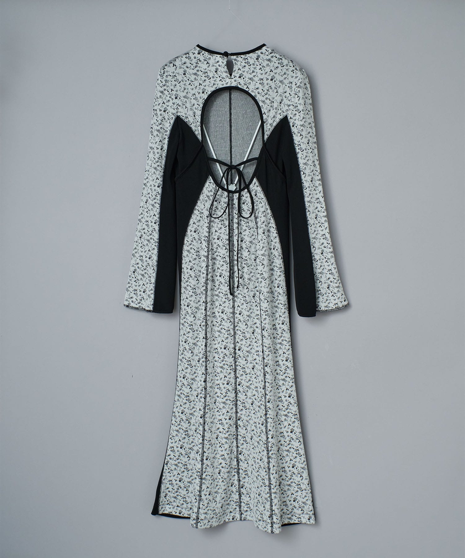Floral Jacquard Fraise Stitch Dress Mame Kurogouchi