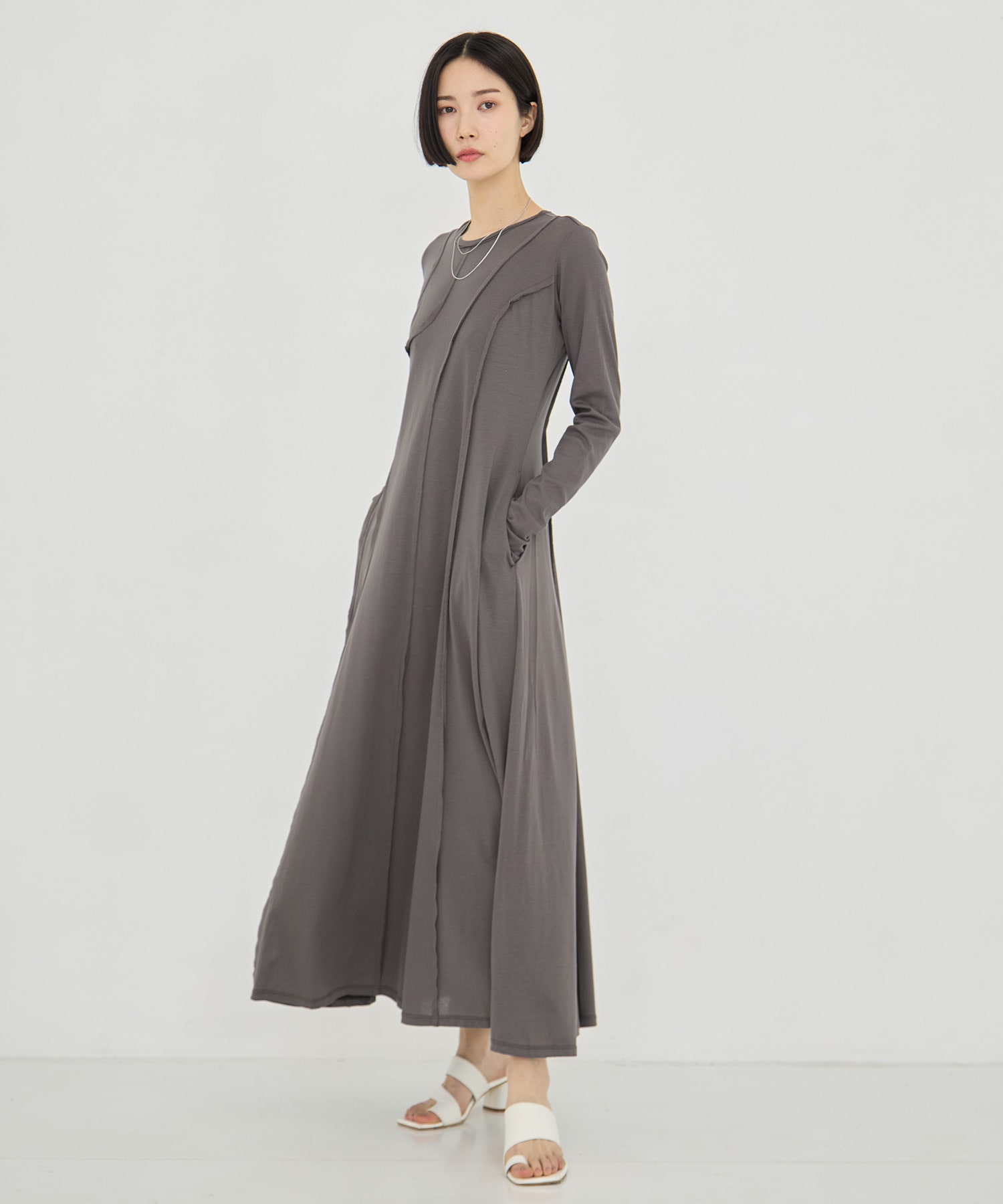 Deconstructed Jersey Dress STUDIOUS