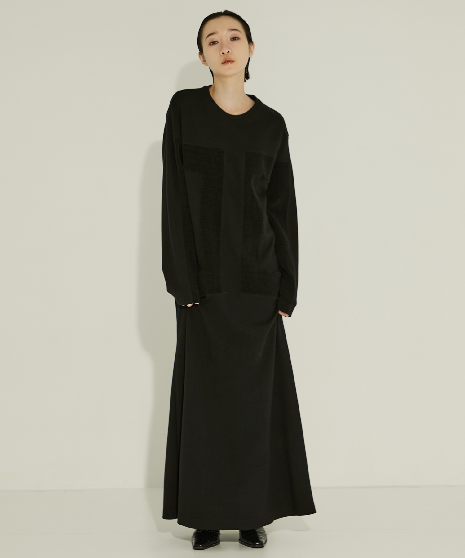 Ottilia panel dress AKIRANAKA