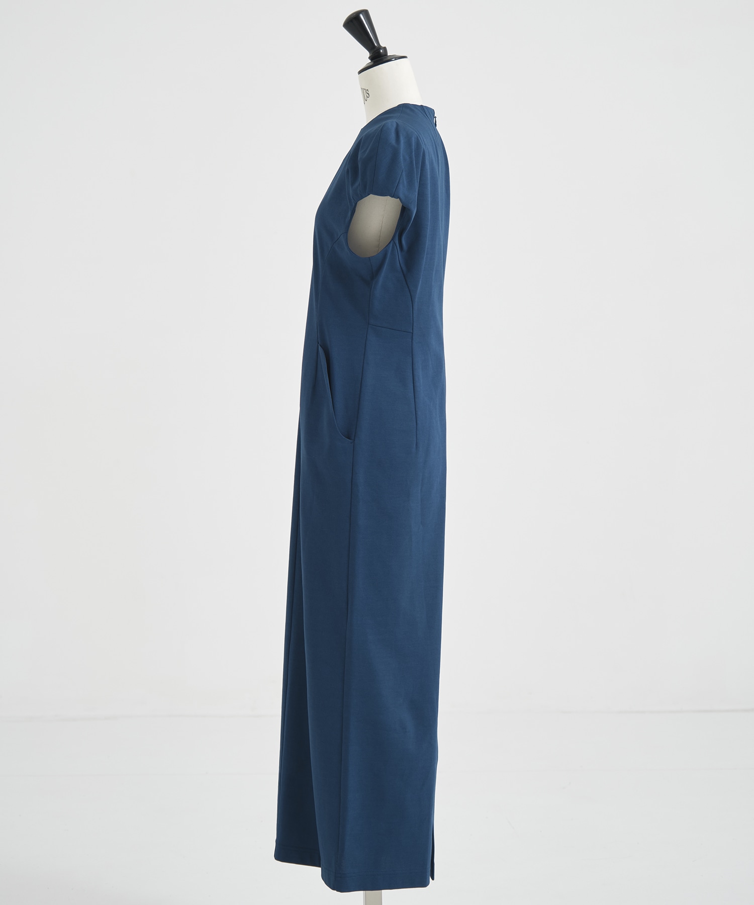 Cotton Jersey Puff Sleeve Dress Mame Kurogouchi