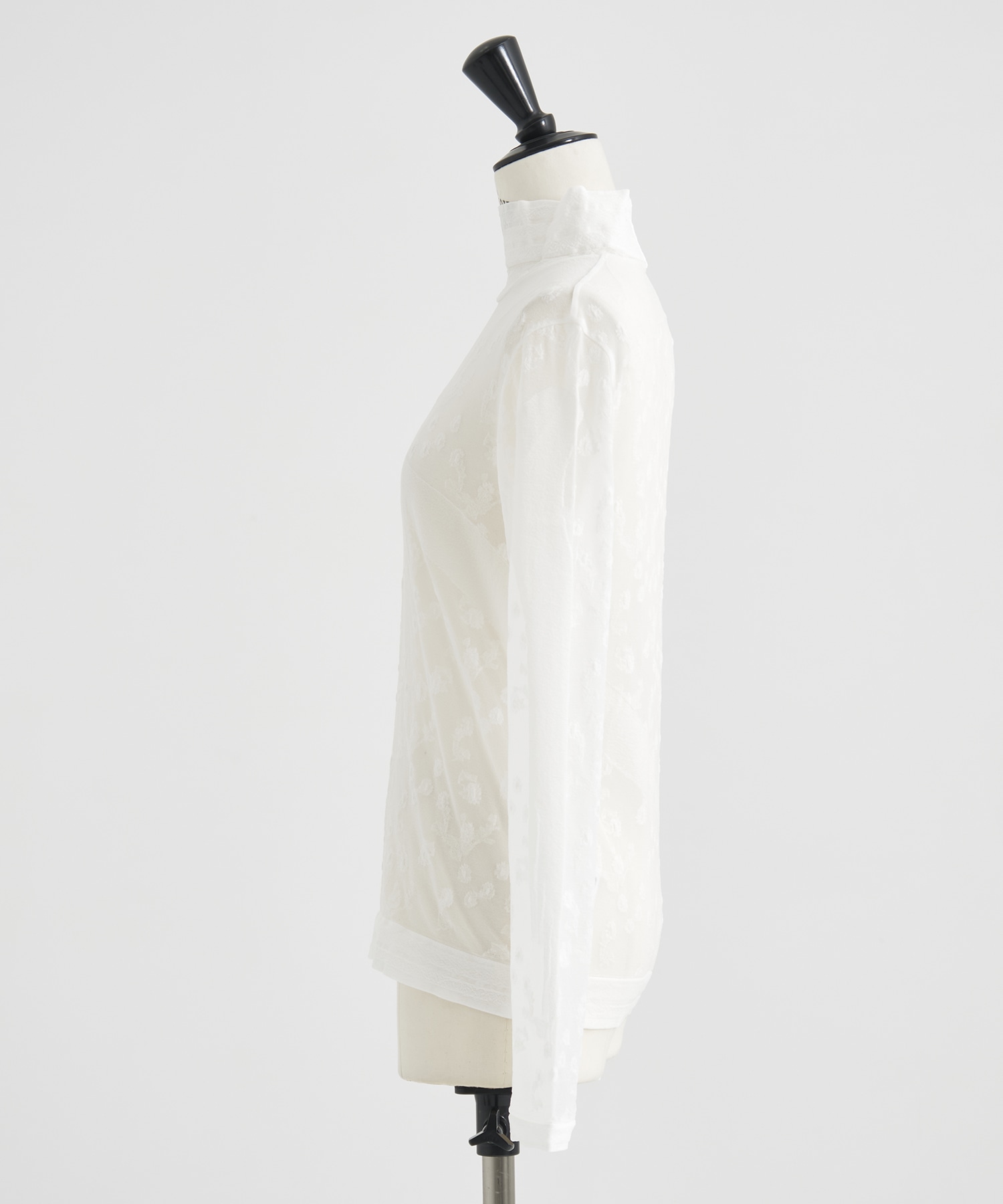 Knitted High Neck Top Mame Kurogouchi