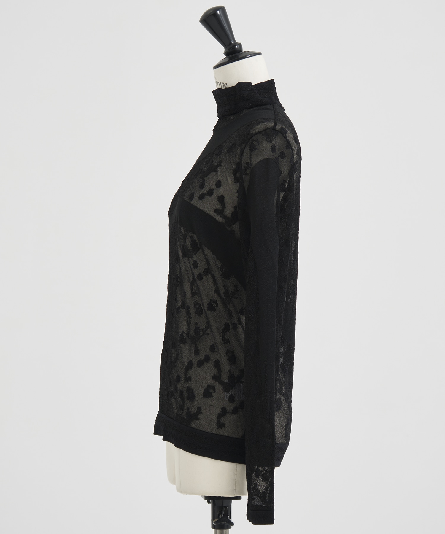 Knitted High Neck Top Mame Kurogouchi