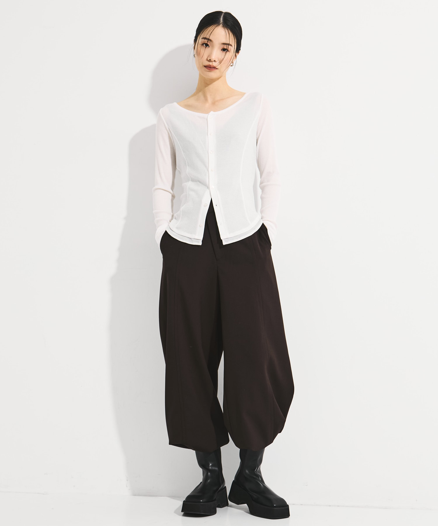 Cashmere Silk Long Tee STUDIOUS
