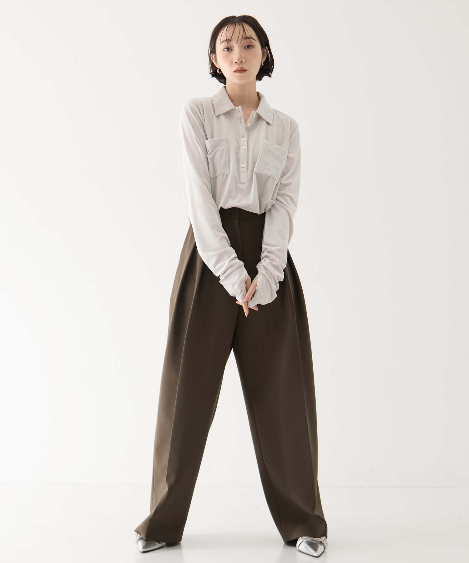 Velours Polo Shirt STUDIOUS