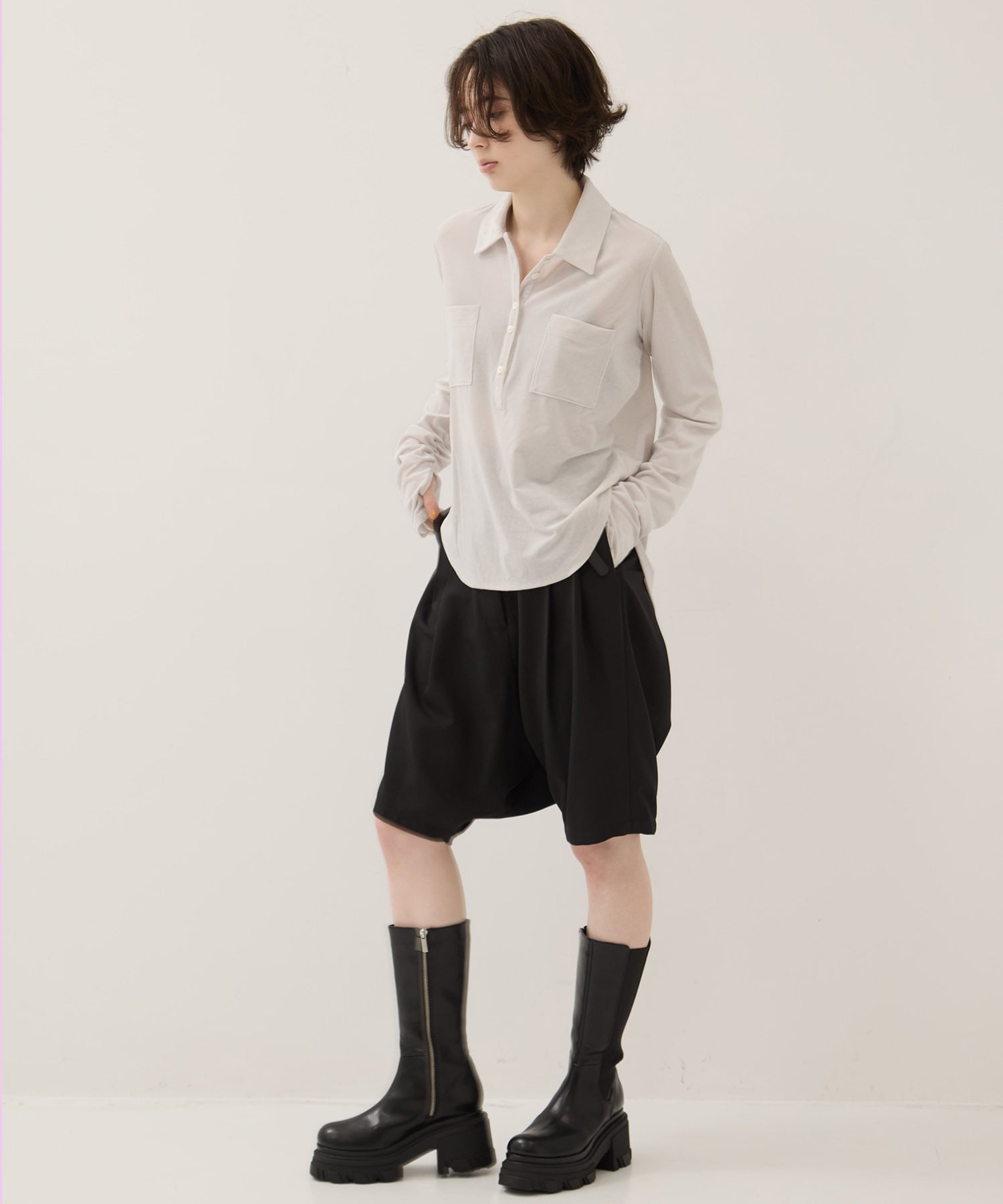 Velours Polo Shirt STUDIOUS