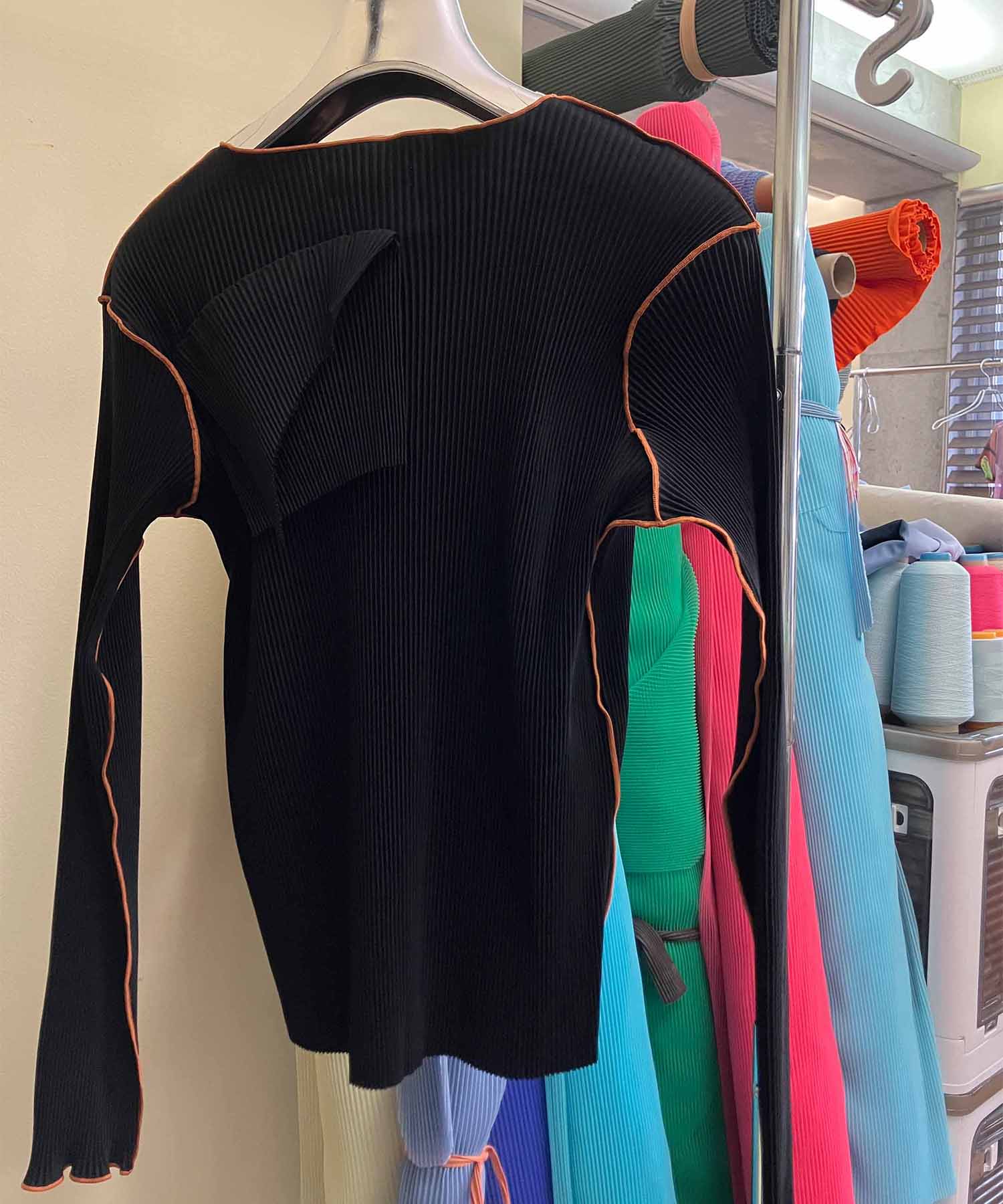 T*D* WAVE LONG SLEEVE TOP kotohayokozawa