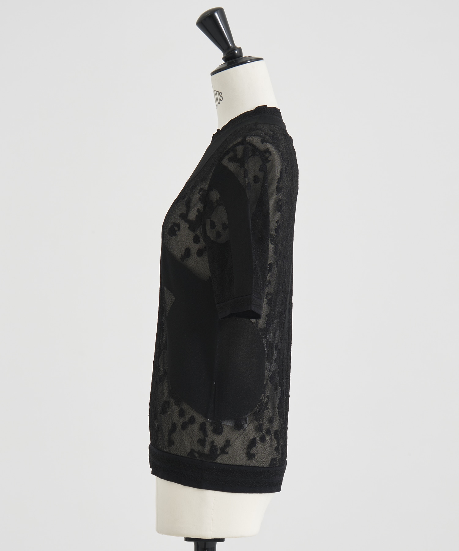 Knitted Crew Neck Top Mame Kurogouchi