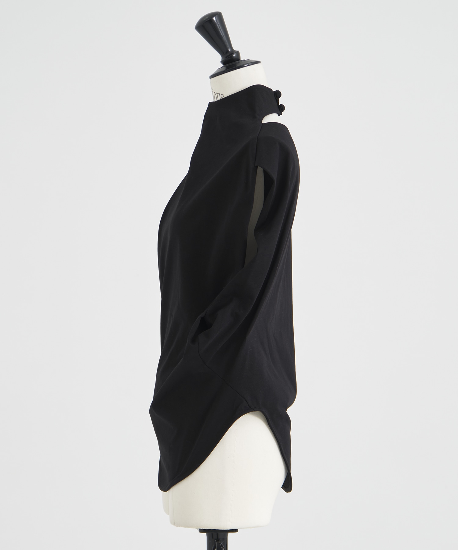 Cotton Jersey Asymmetry Top Mame Kurogouchi