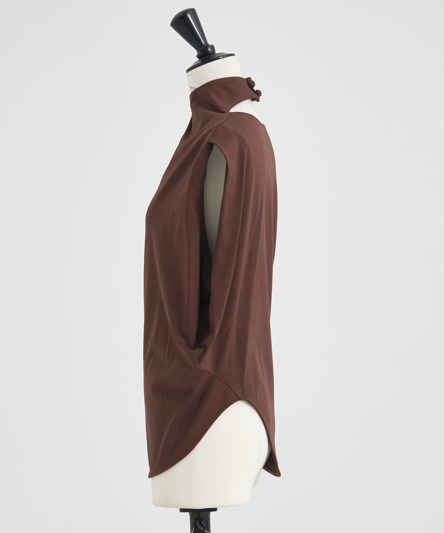 Cotton Jersey Asymmetry Top Mame Kurogouchi