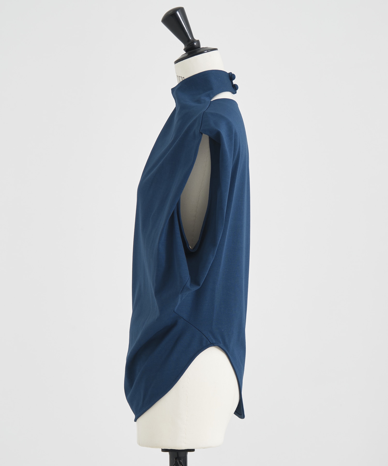 Cotton Jersey Asymmetry Top Mame Kurogouchi