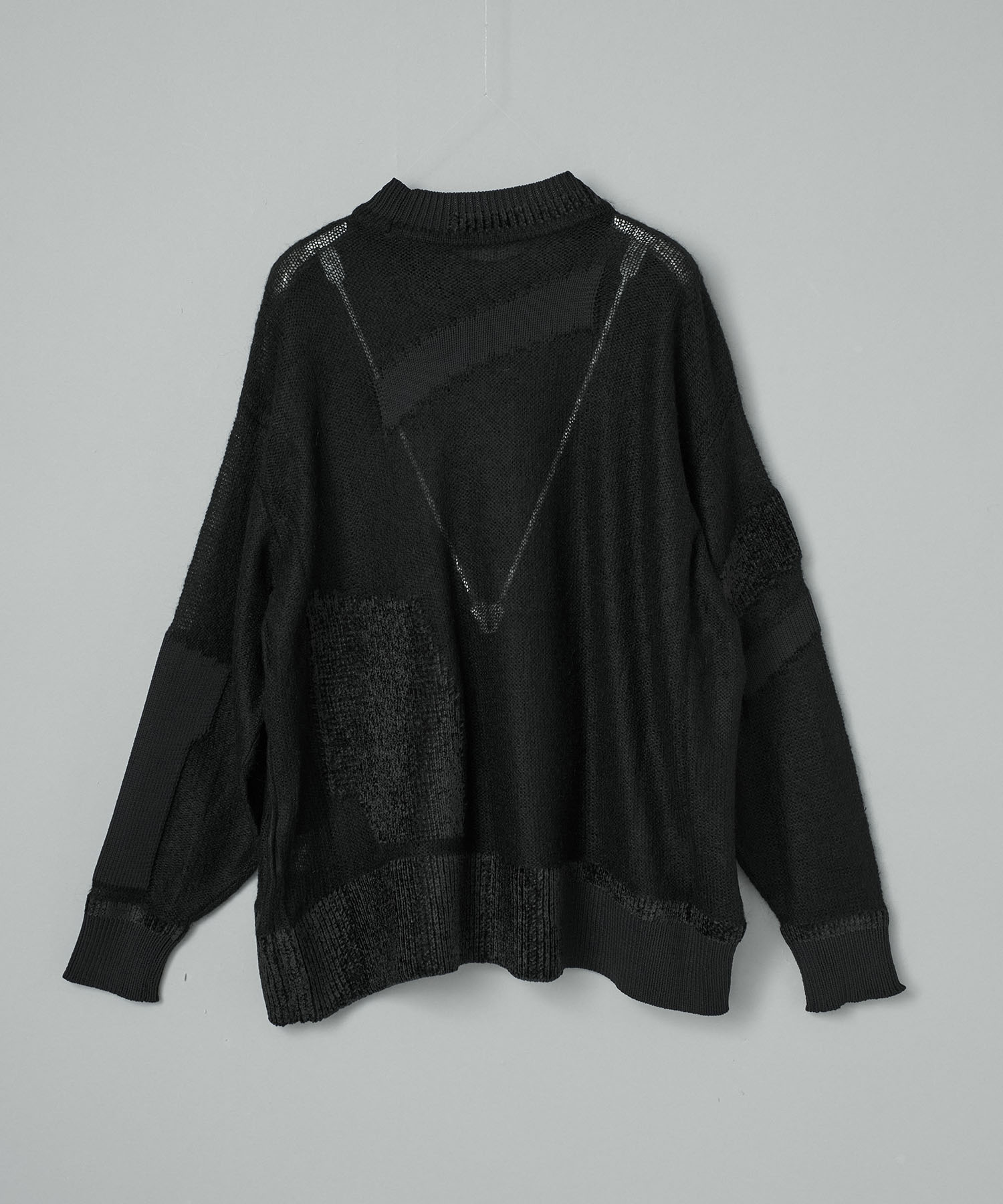 Katachi Motif Knited Top Mame Kurogouchi