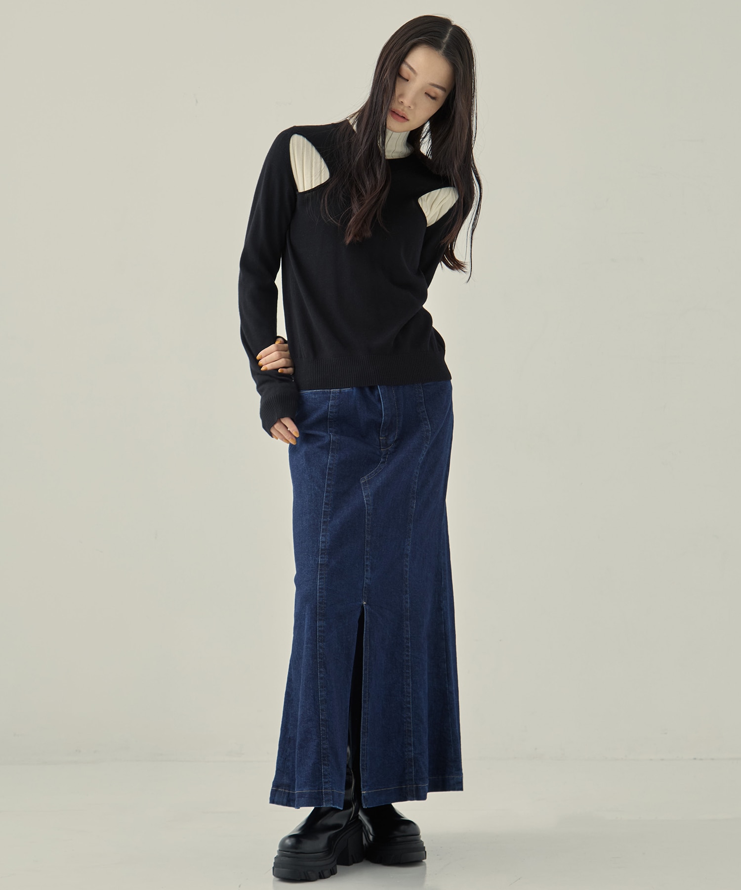 別注WAO-FK03-1002(肩開きニット） AKANE UTSUNOMIYA