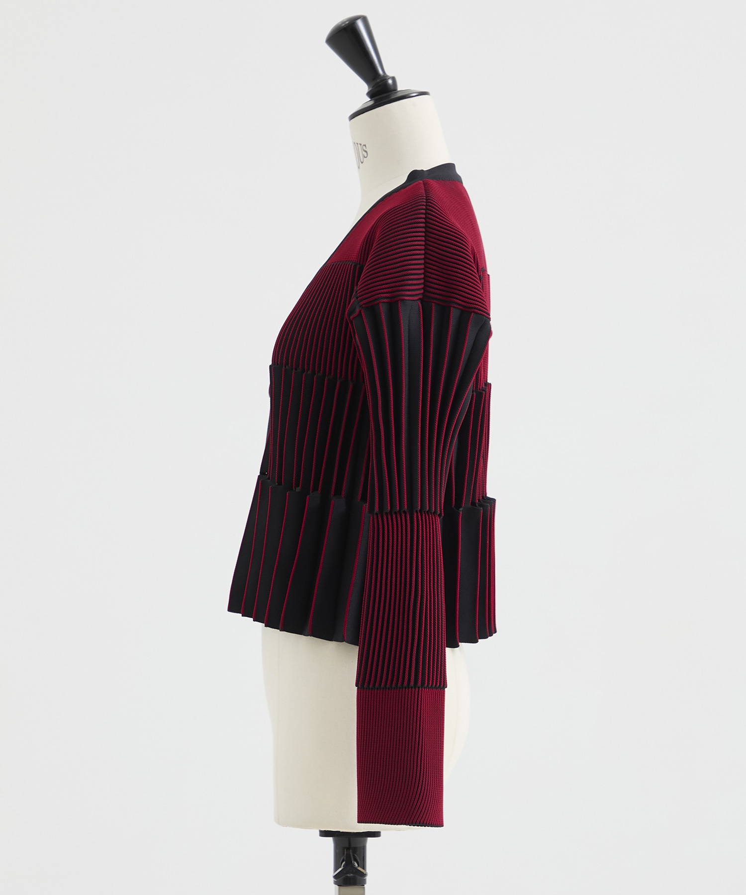 ACCORDION CROPPED CARDIGAN CFCL