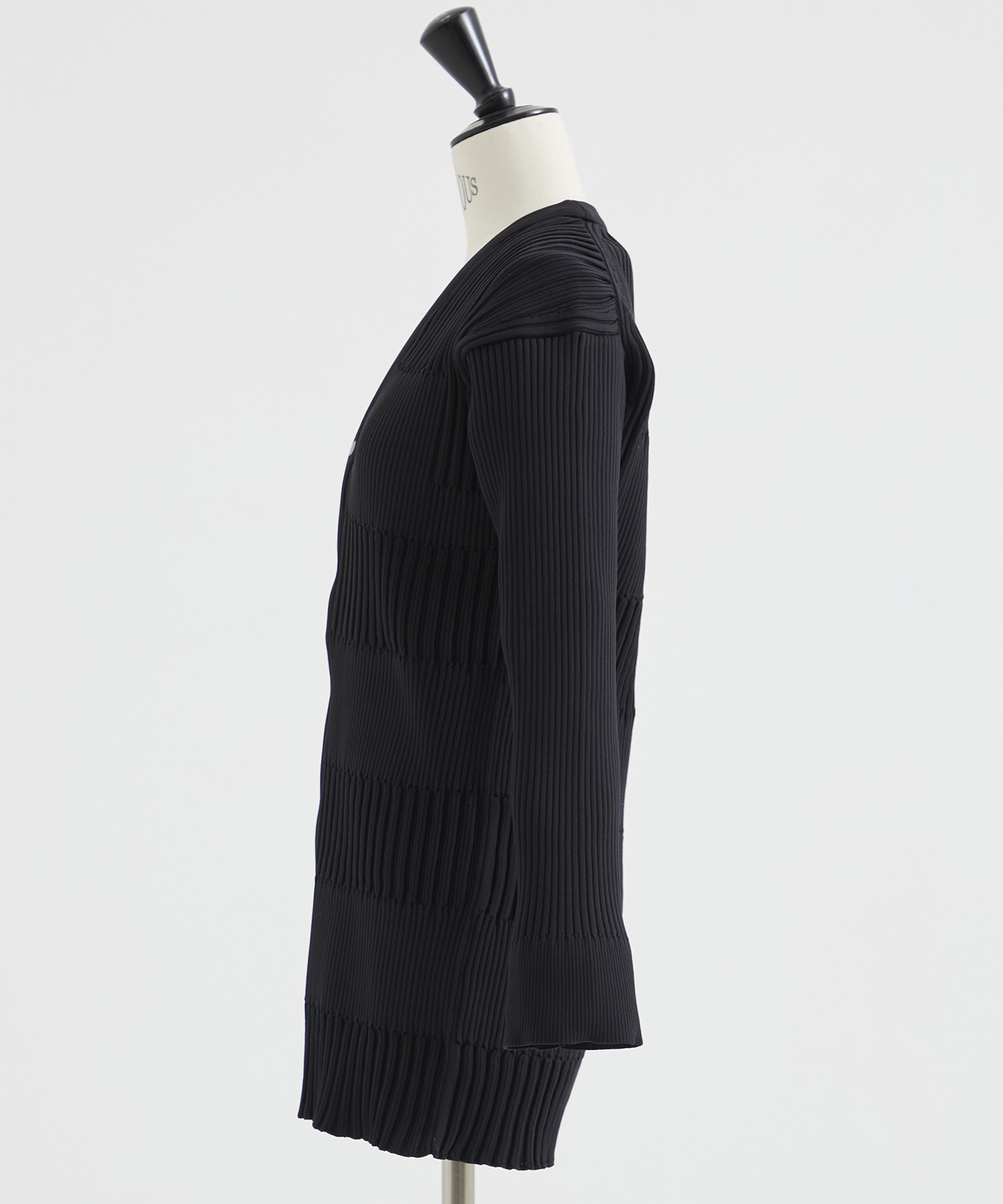 FLUTED LONG CARDIGAN CFCL