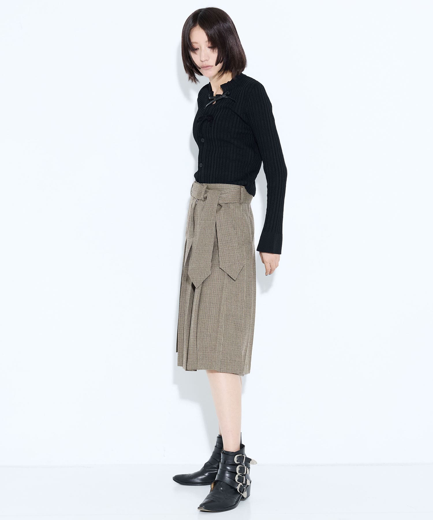 Rib knit cardigan TOGA