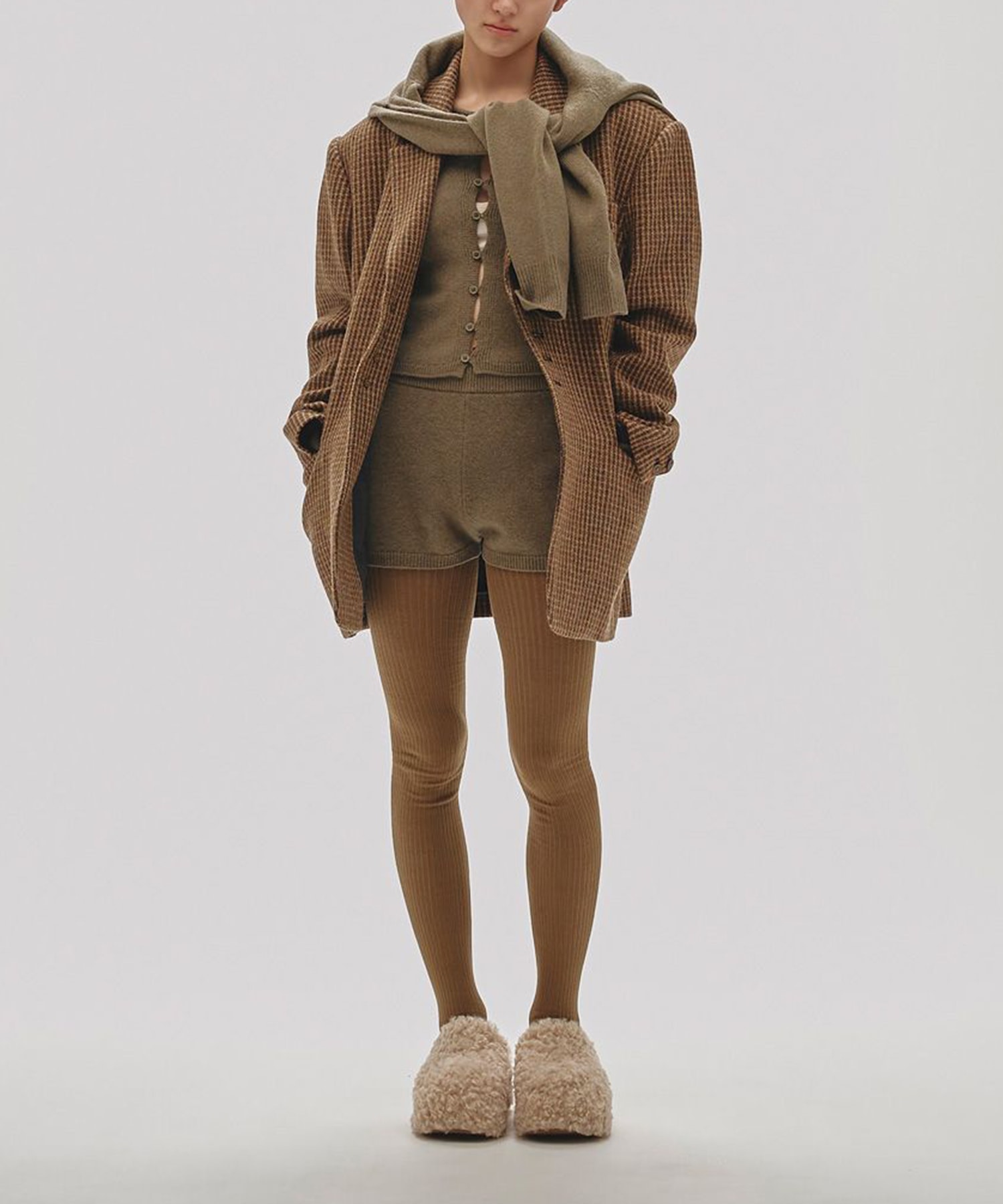 Cashmere Compact Cardigan TODAYFUL