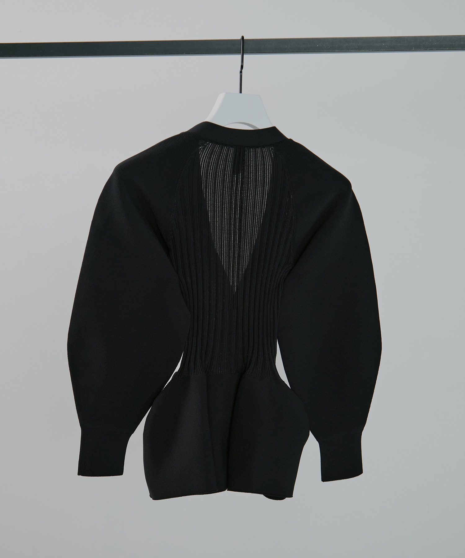 HYPHA GLIPOTTERY PUFF SLEEVE CARDIGAN CFCL