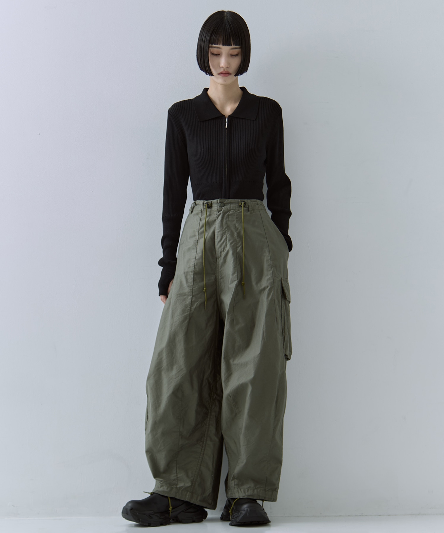 ZIP UP POLO KNIT STUDIOUS