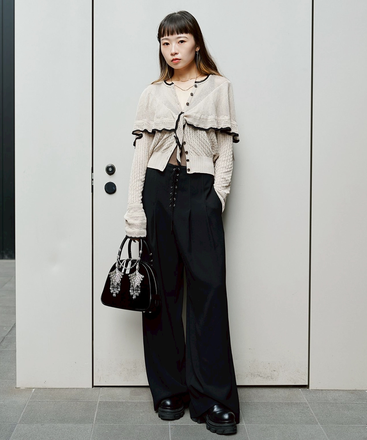 Pleated pants FETICO
