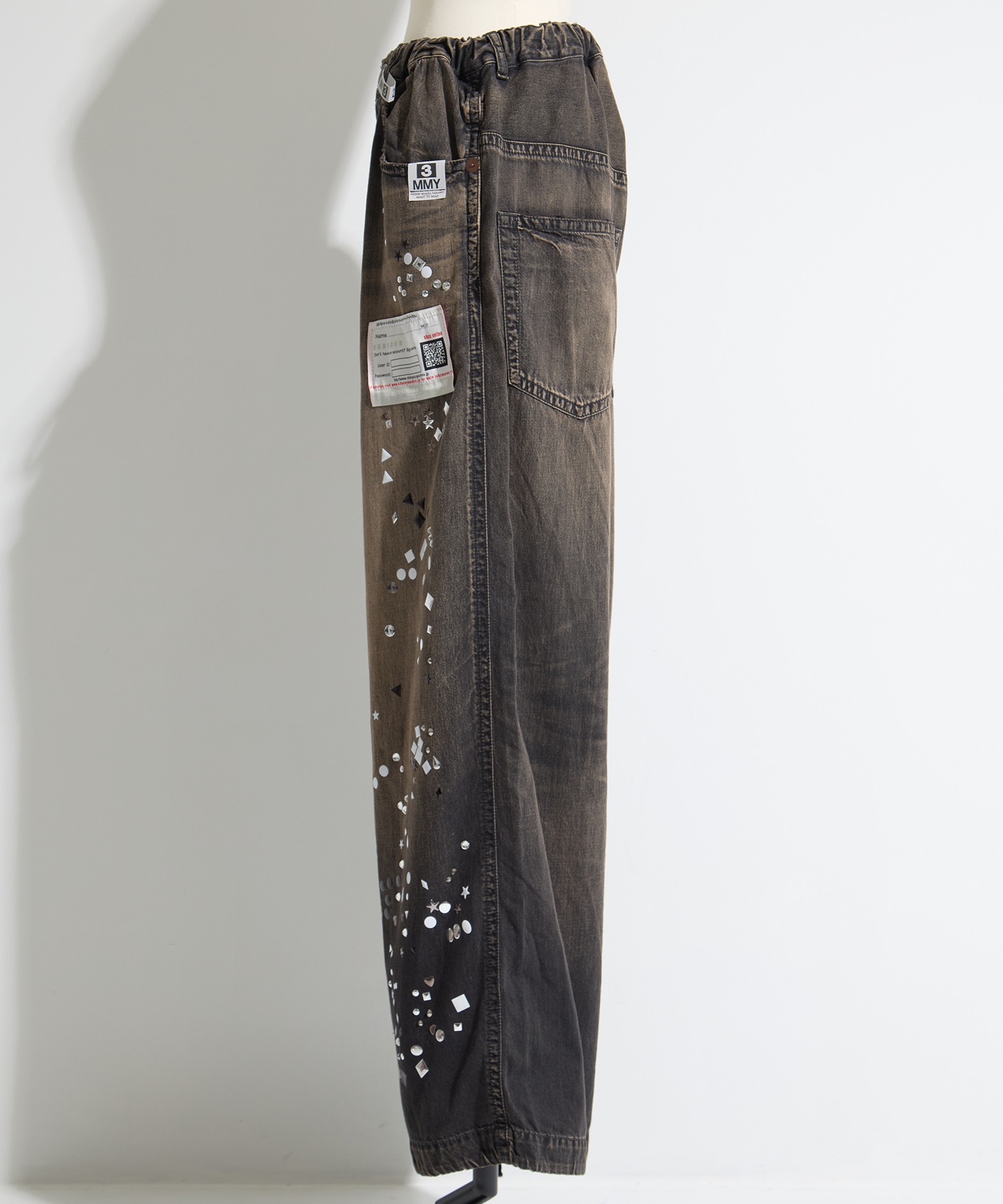 EMBELLISED JEANS Maison MIHARA YASUHIRO