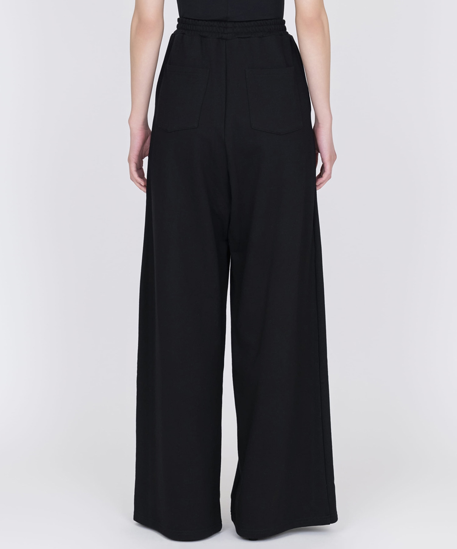 Flower Applique Jersey Pants VIVIANO