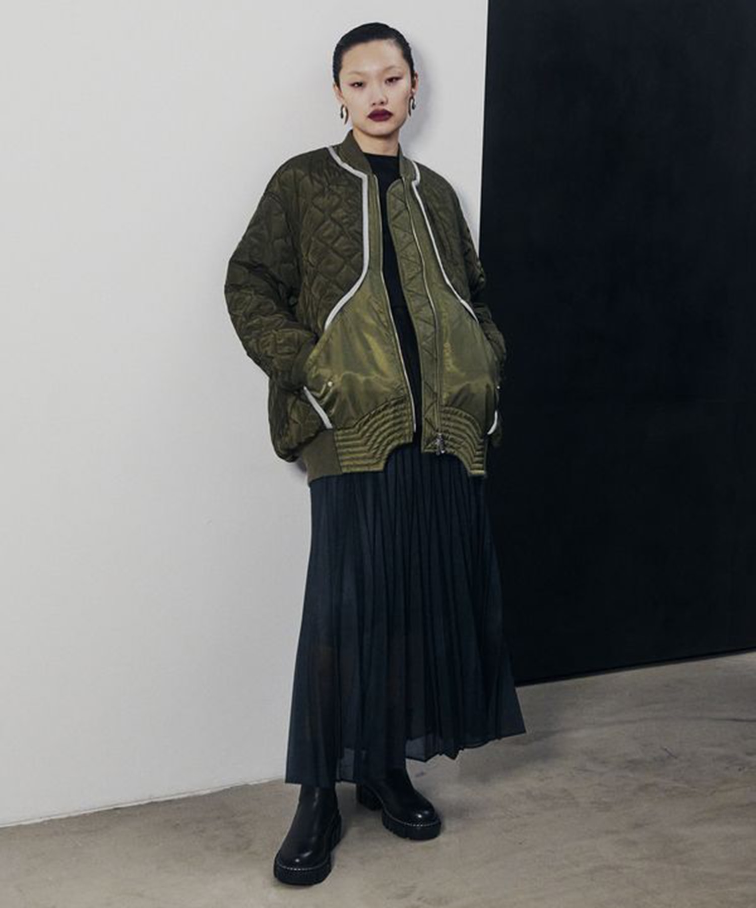 SHEER ORIGAMI PLEATS SK UN3D.