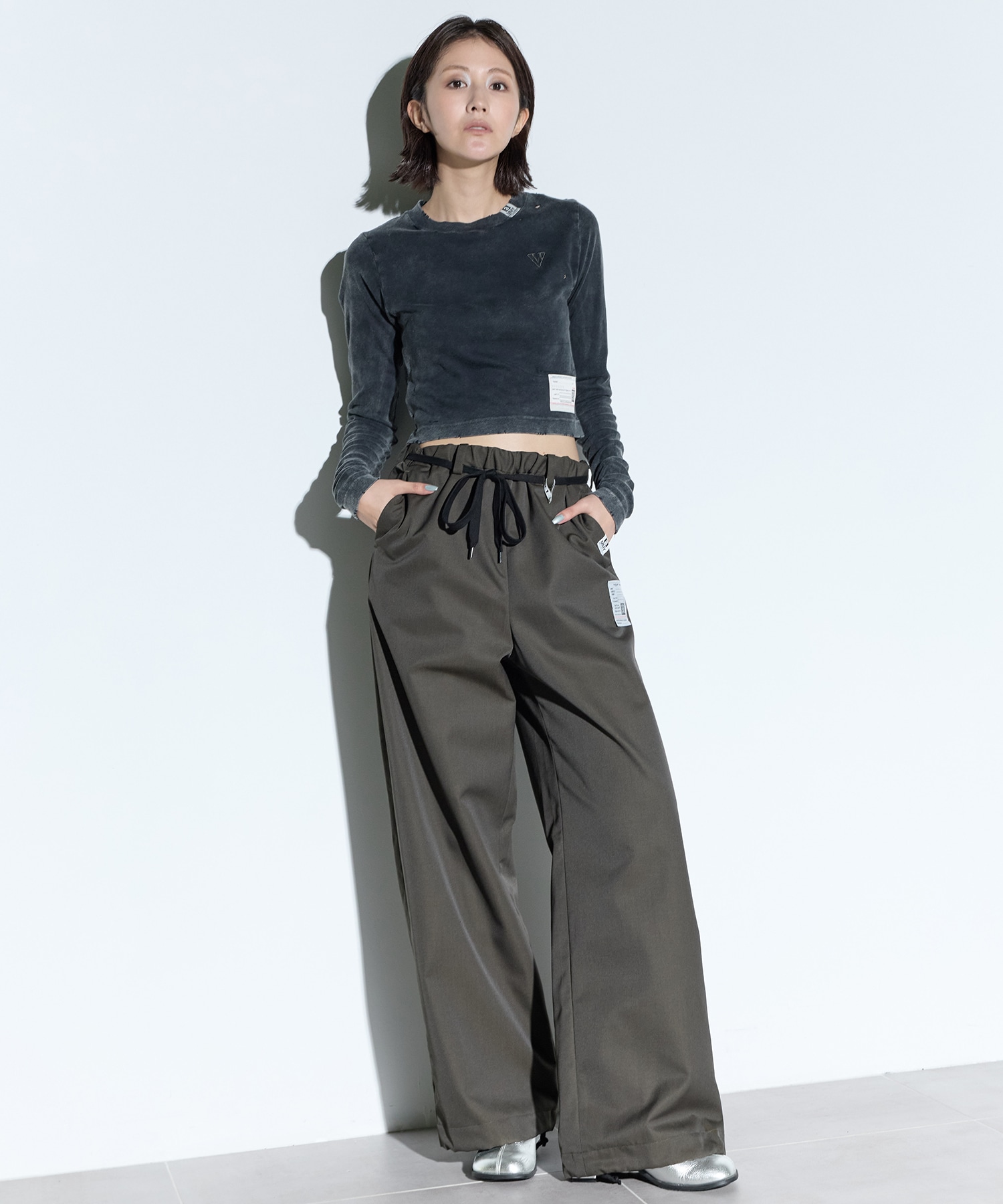 DRY WOOL TROUSERS Maison MIHARA YASUHIRO