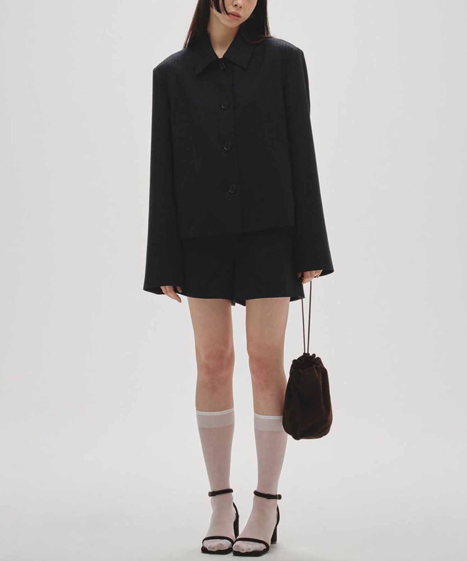 Wool Twill Shortpants TODAYFUL