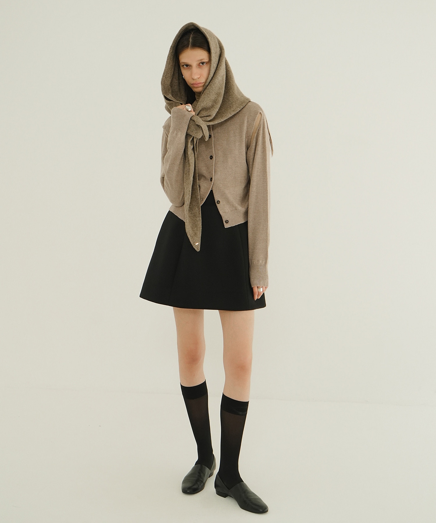 CONSTRUCTIVE MINI SKIRT CLANE