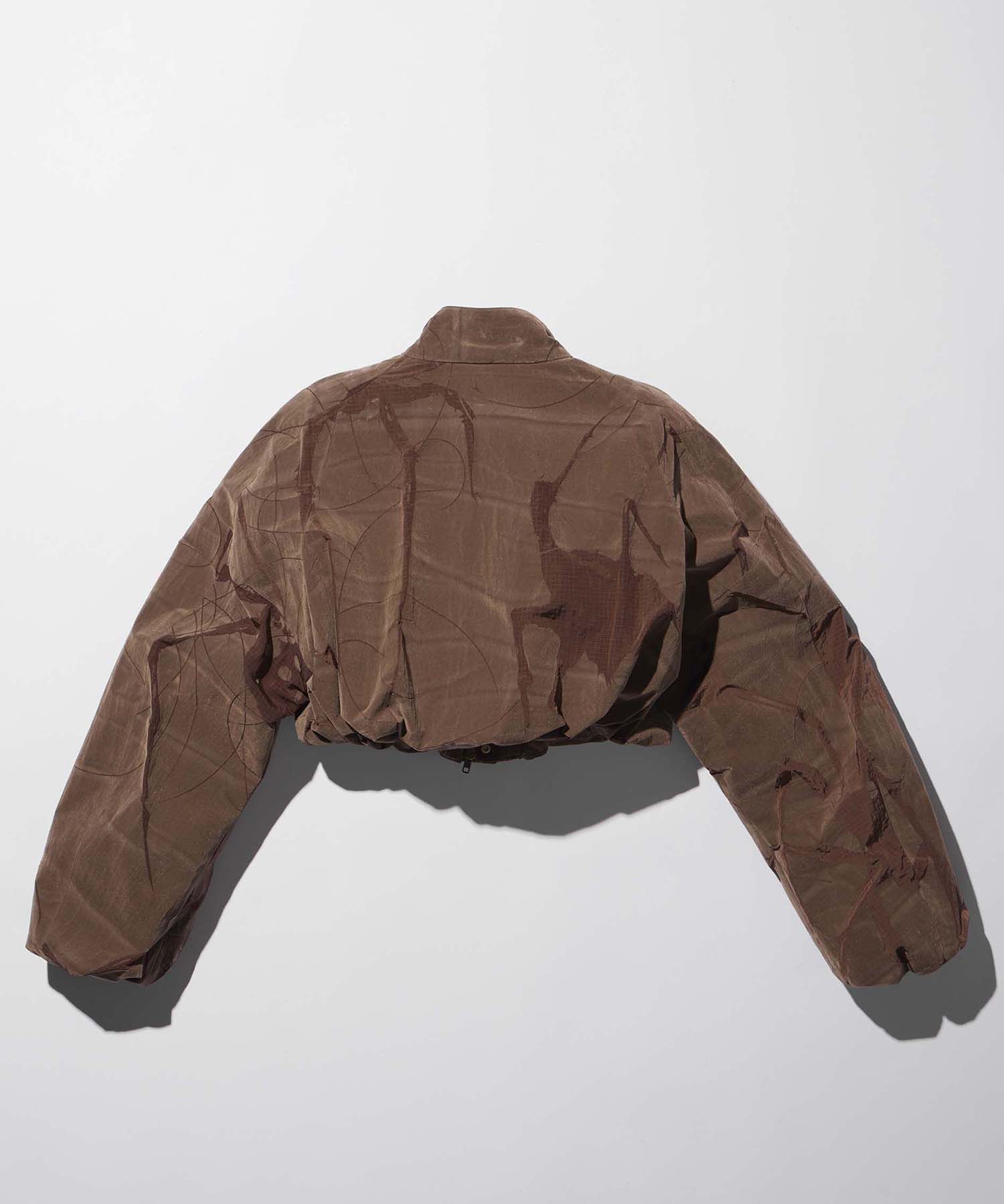 spider flocky track jacket mukcyen