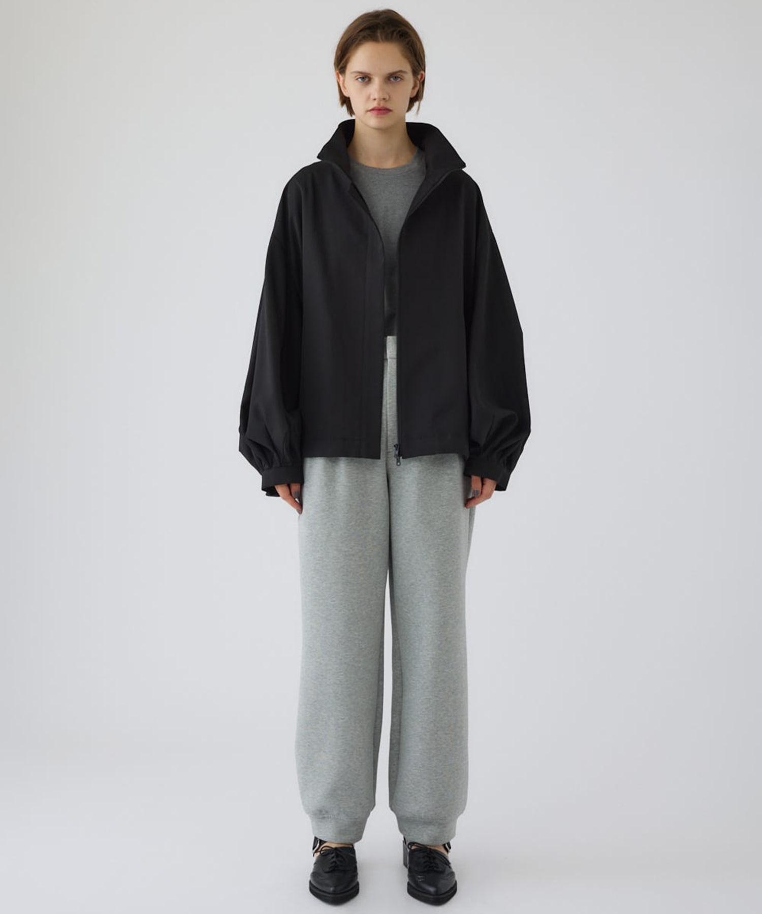 Stand collar tuck sleeve BZ RIM.ARK