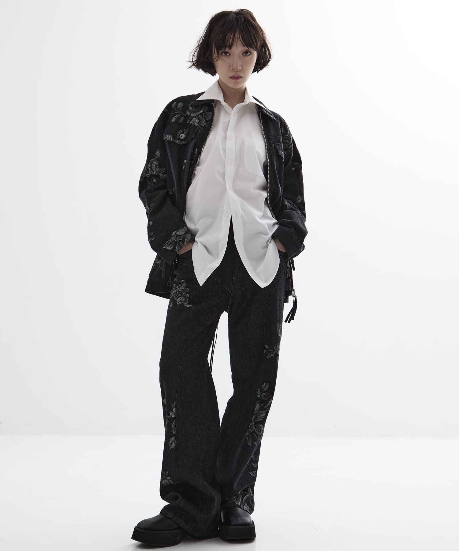別注 ROSE DENIM JACKET FETICO
