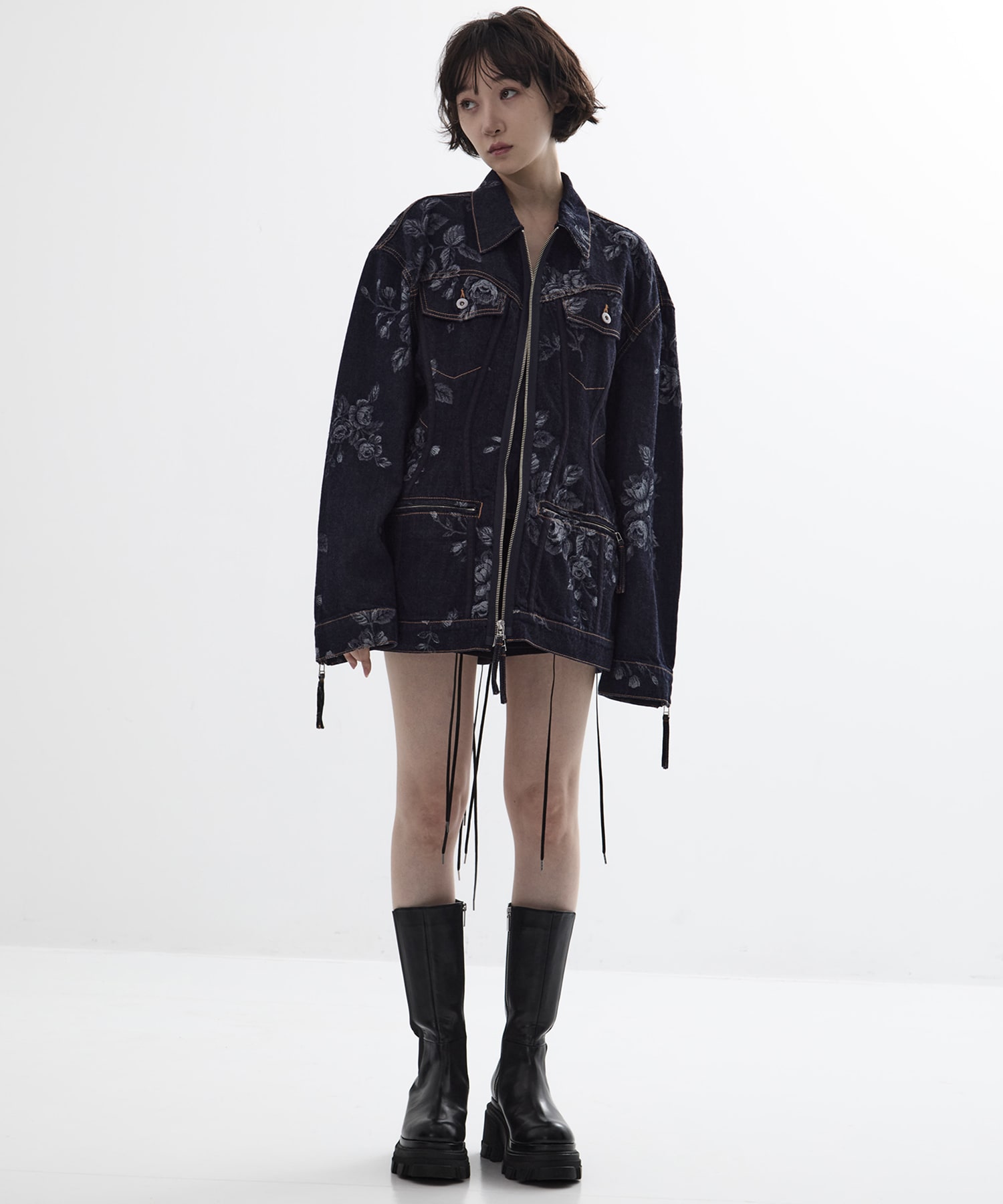 別注 ROSE DENIM JACKET FETICO