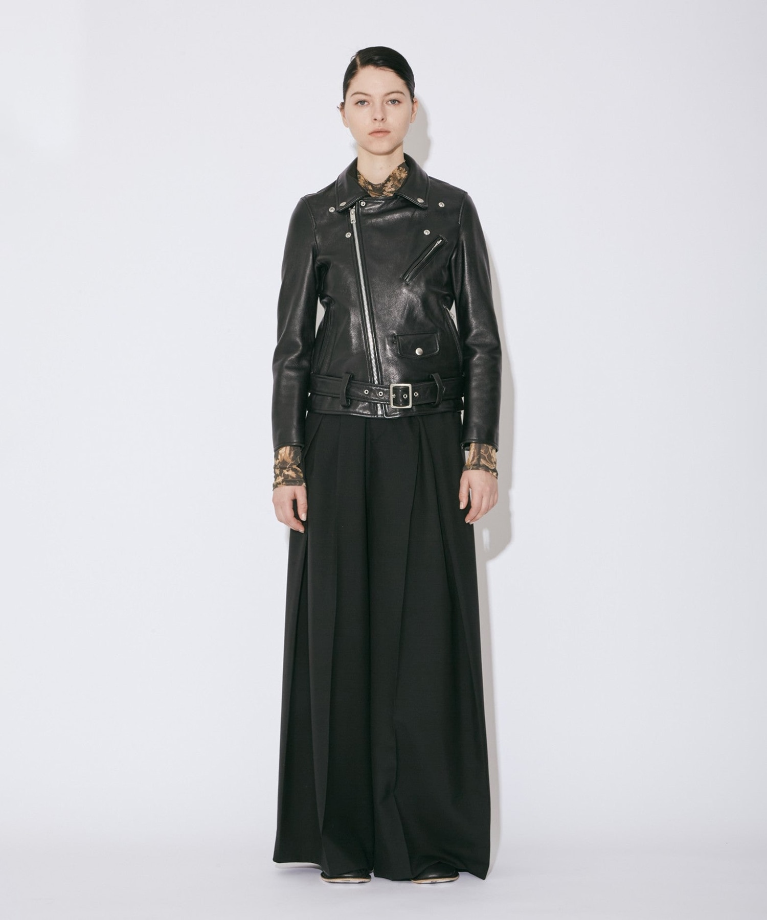 vintage leatherTHE /a riders jacket beautiful people