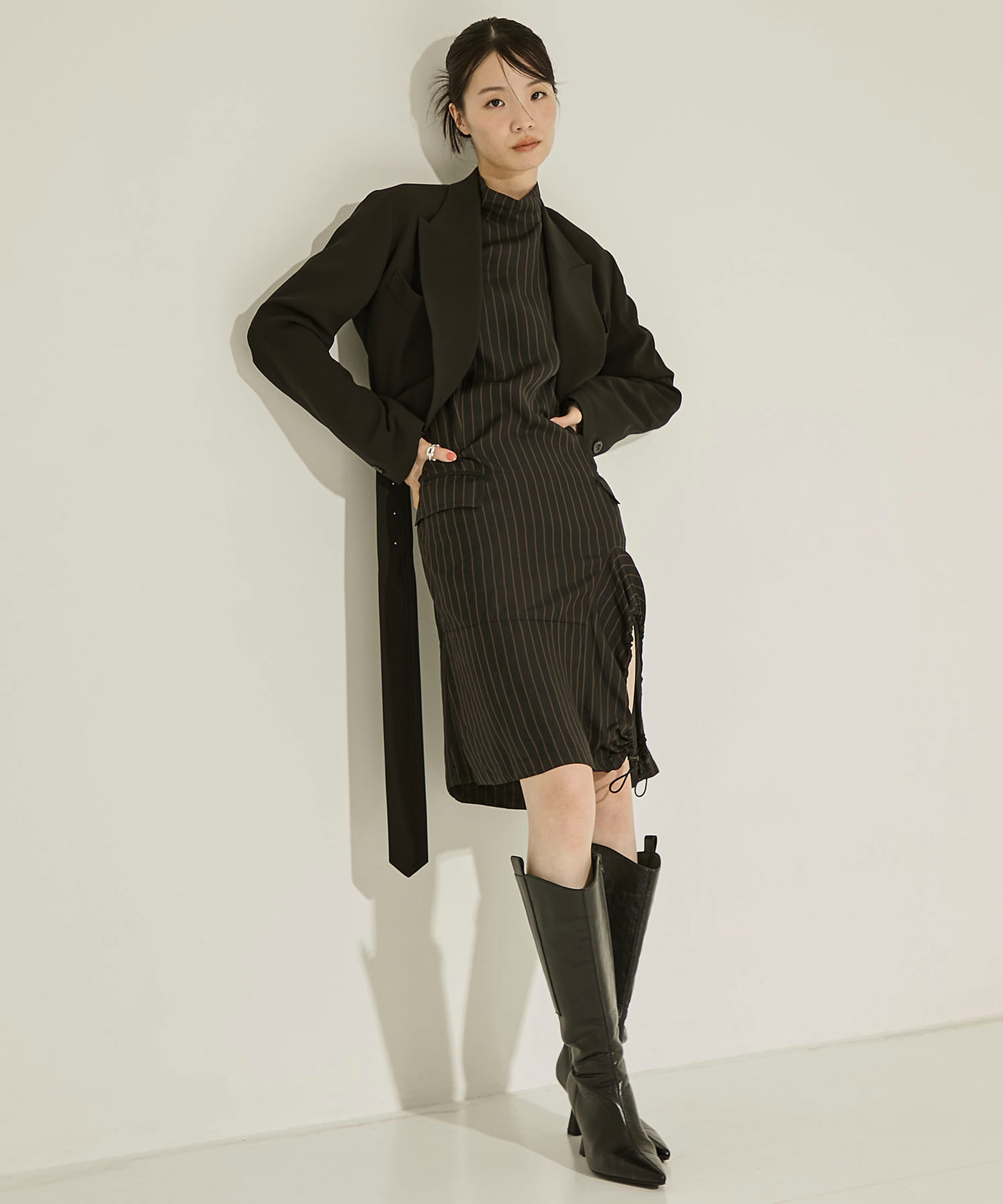 Cropped Belt JKT UJOH