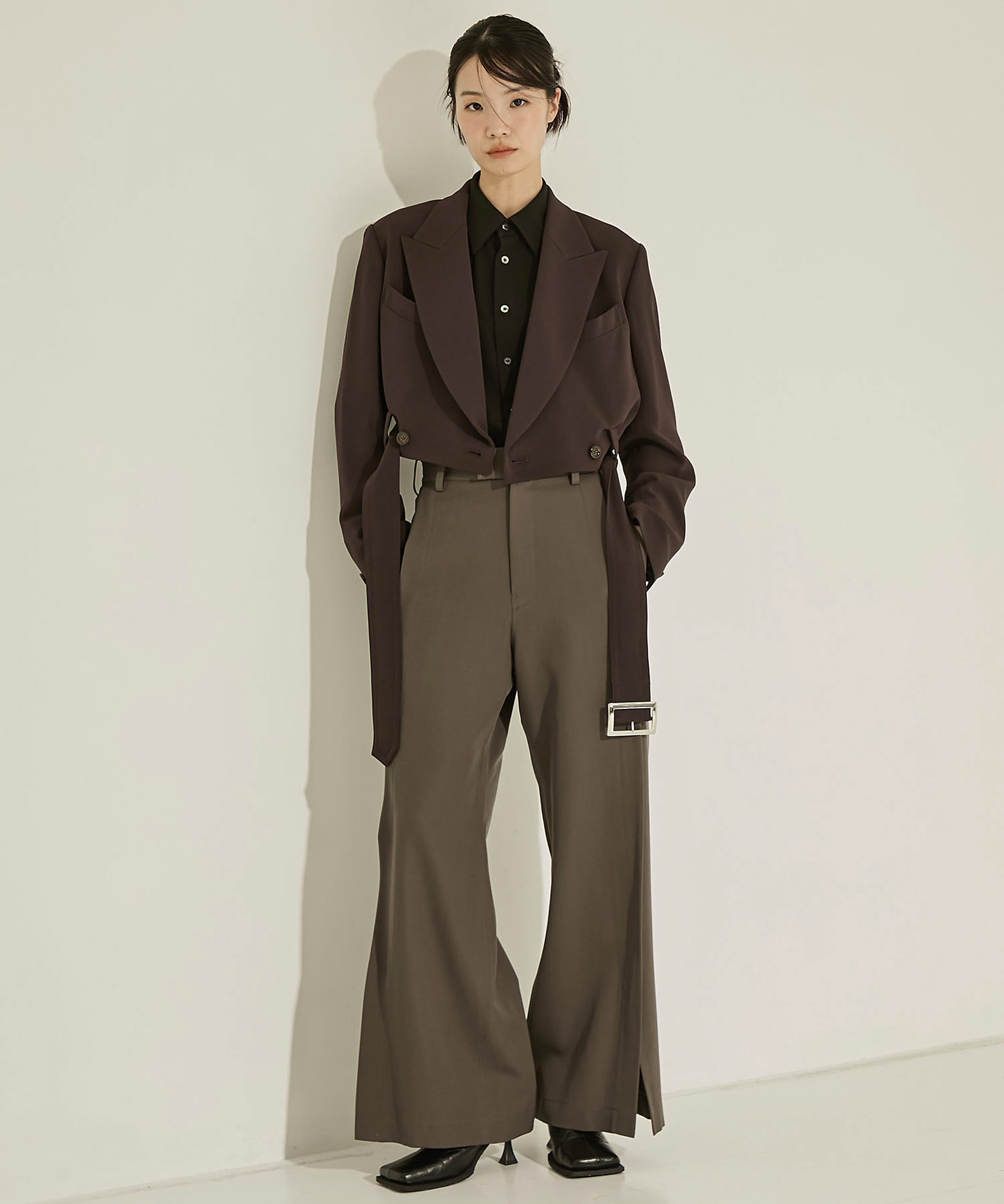 Cropped Belt JKT UJOH