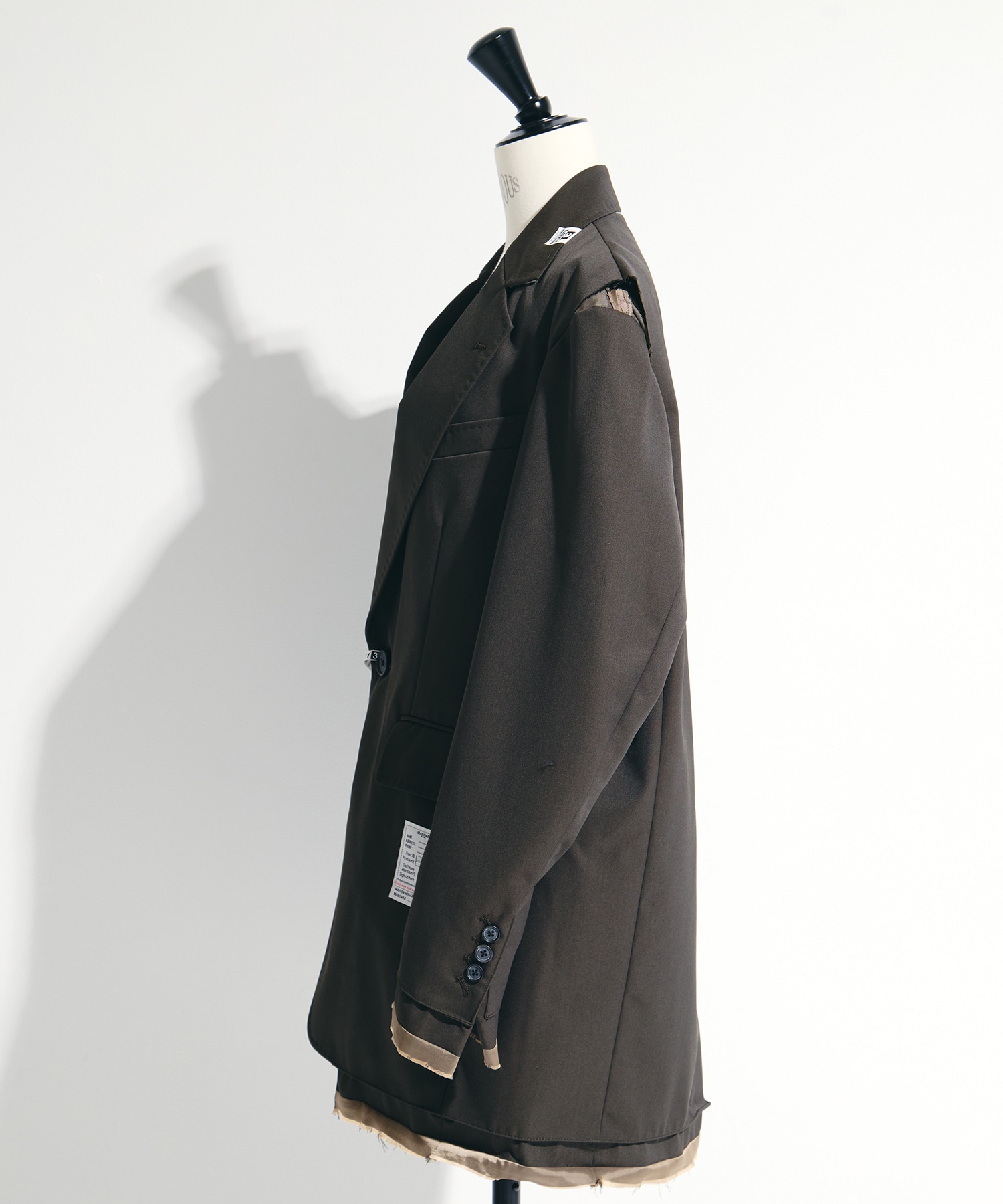 DRY WOOL JACKET Maison MIHARA YASUHIRO