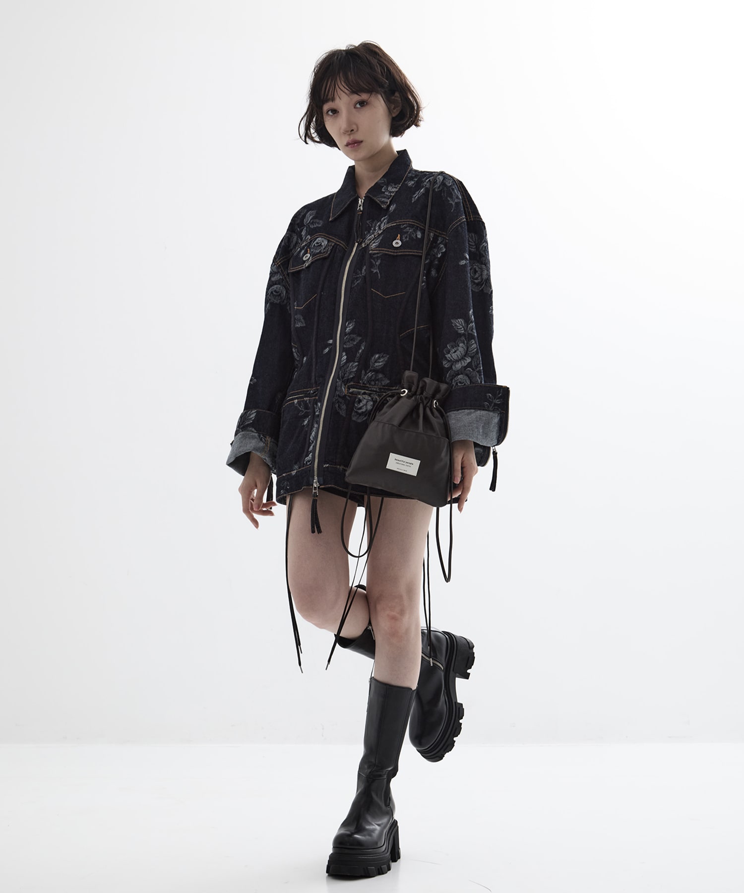 別注2wayショルダー巾着バッグ beautiful people