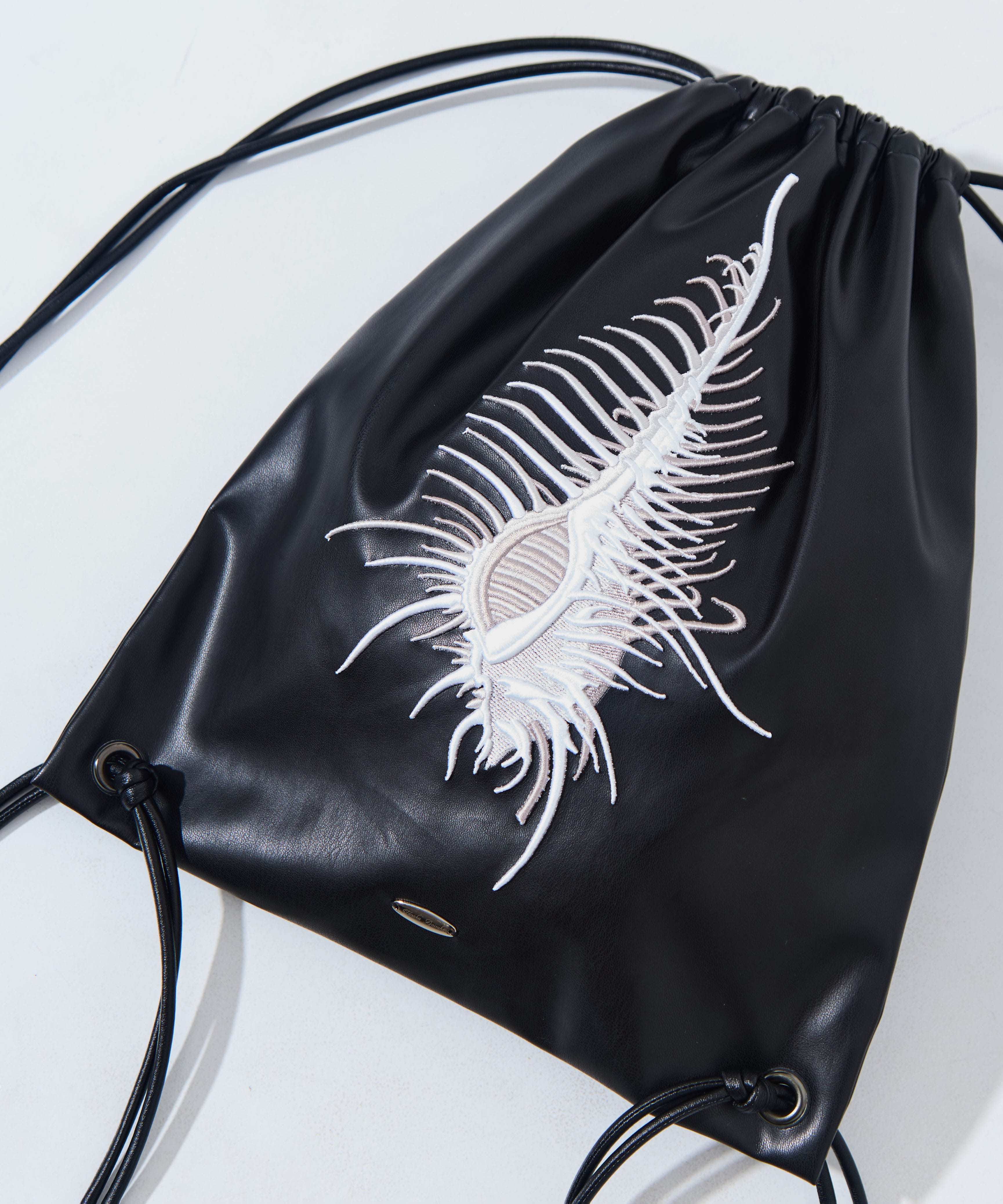 別注AKKIGAI drawstring backpack(FREE BLACK): tanakadaisuke: WOMENS