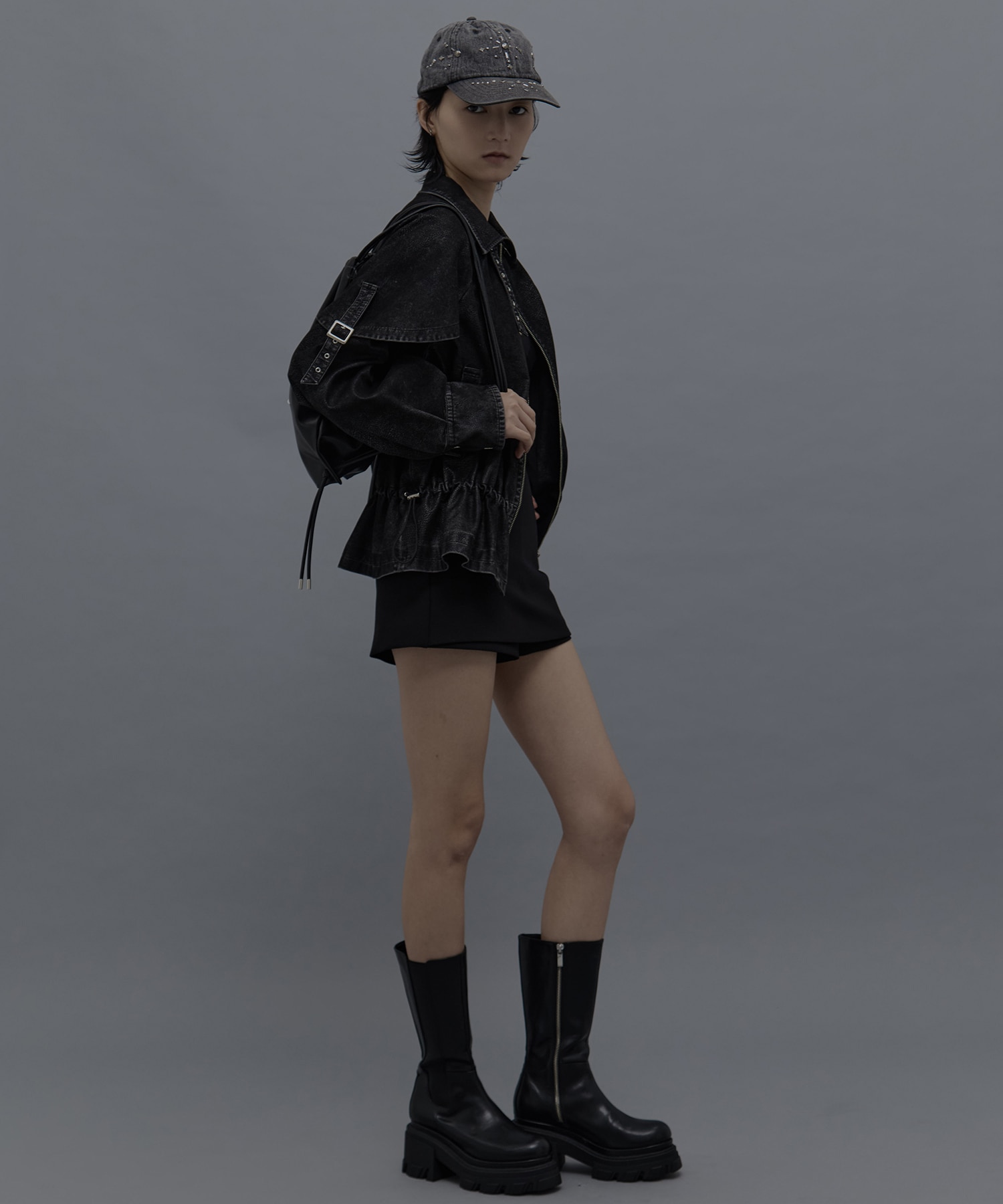 別注AKKIGAI drawstring backpack tanakadaisuke