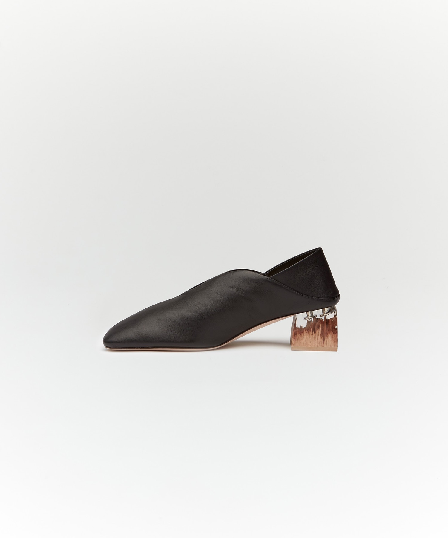 ERIN LEATHER PUMPS ALM