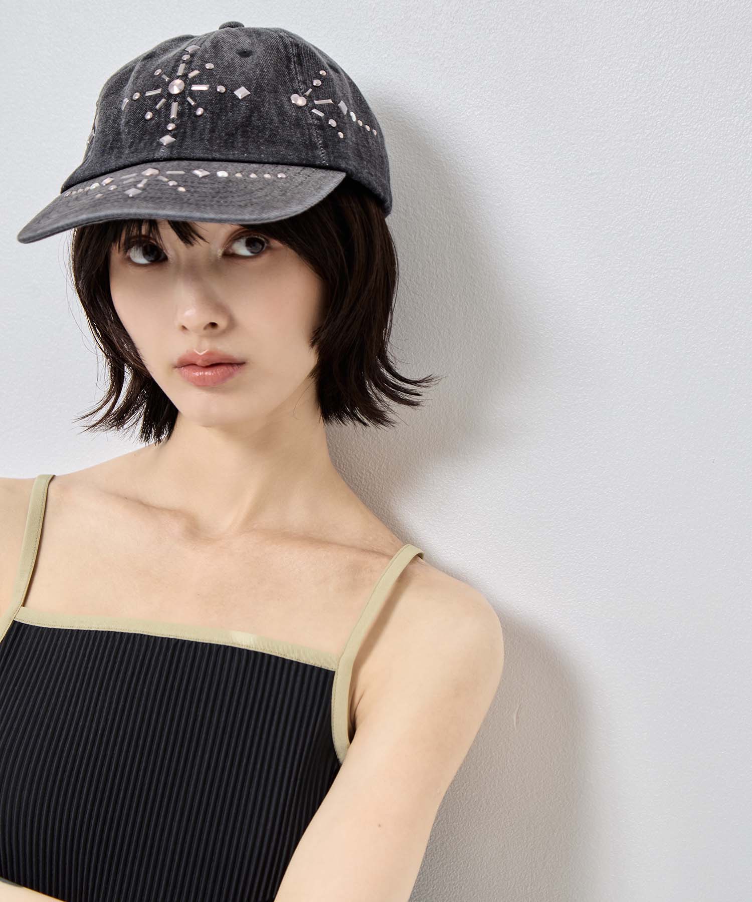 別注silver metal cross cap tanakadaisuke