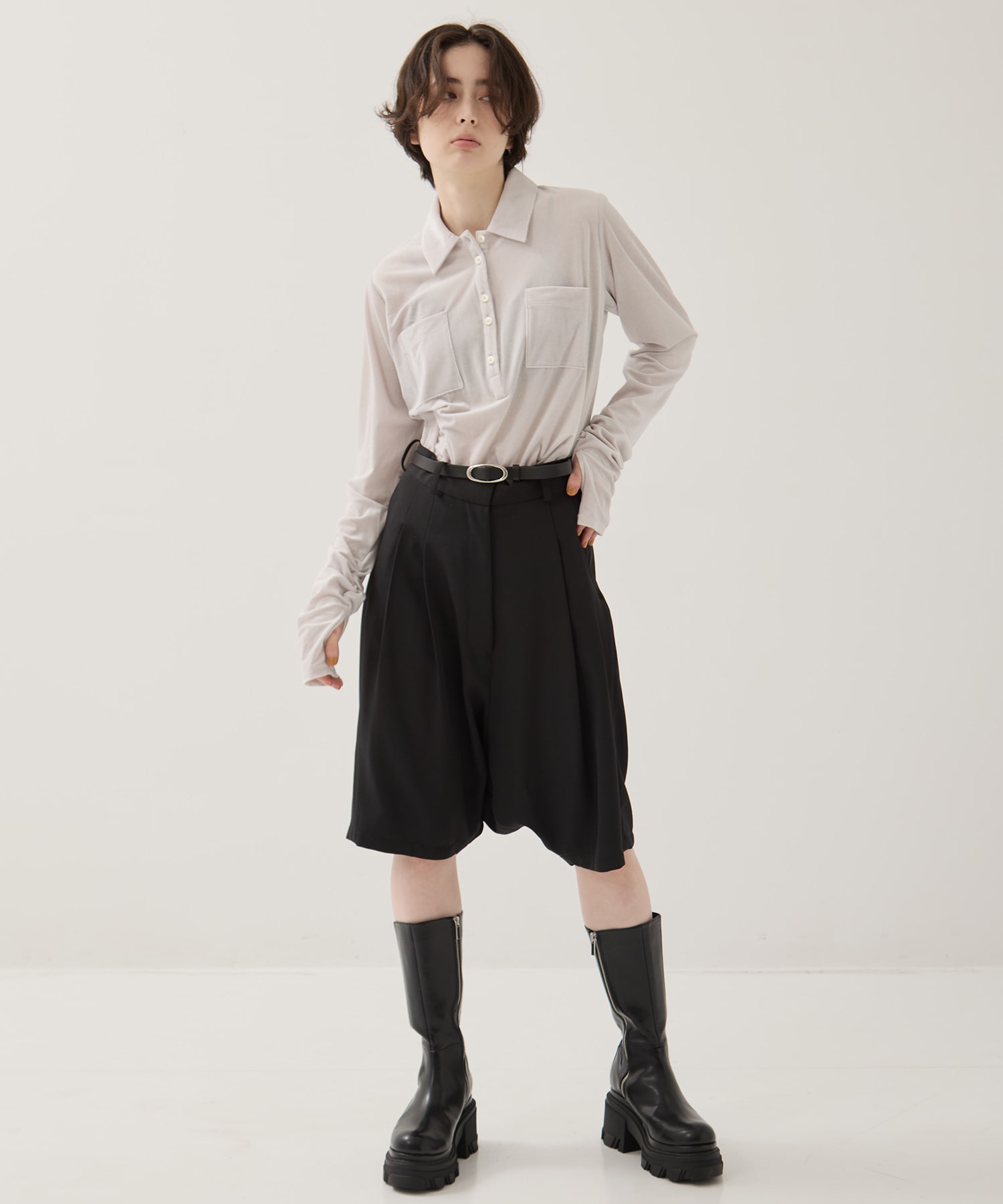 Oval Buckle Belt STUDIOUS